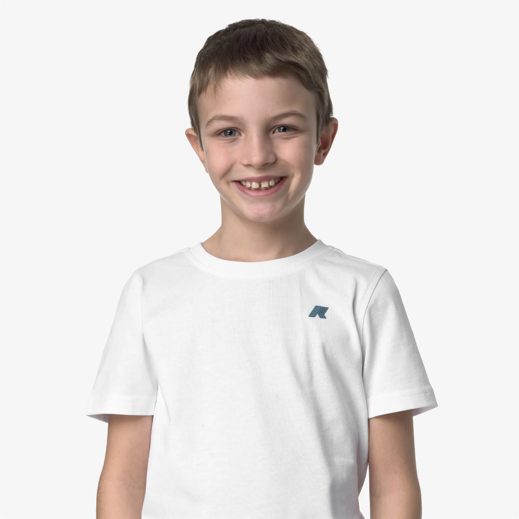 P. ODOM VERTICAL ISOBAR JERSEY - T-Shirts & Top - T-Shirt - Boy - White sold by K-Way product image thumbnail 3