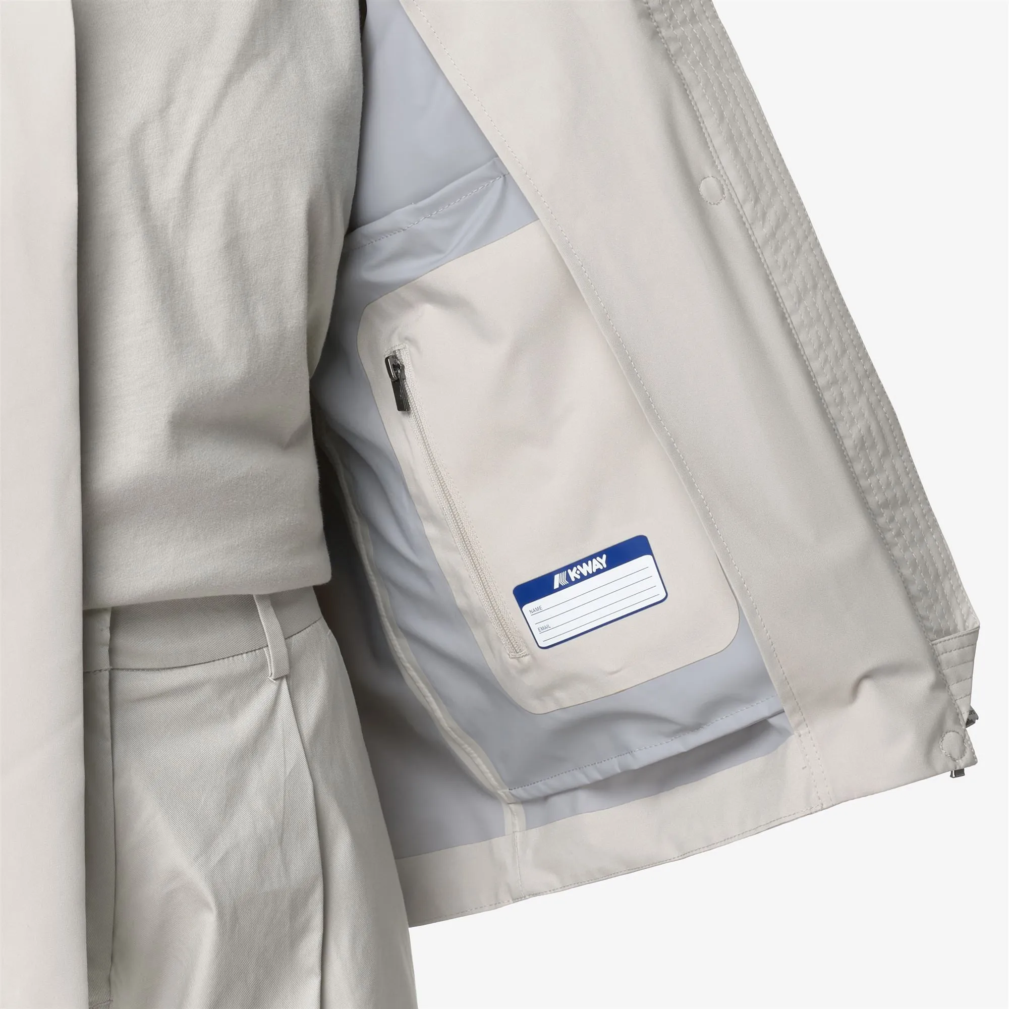 ARABEL STRETCH 2L - Jackets - Short - WOMAN - BEIGE LT sold by K-Way product image thumbnail 2