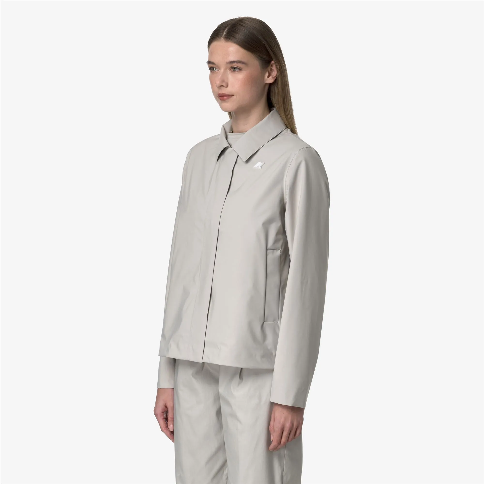 ARABEL STRETCH 2L - Jackets - Short - WOMAN - BEIGE LT sold by K-Way product image thumbnail 4