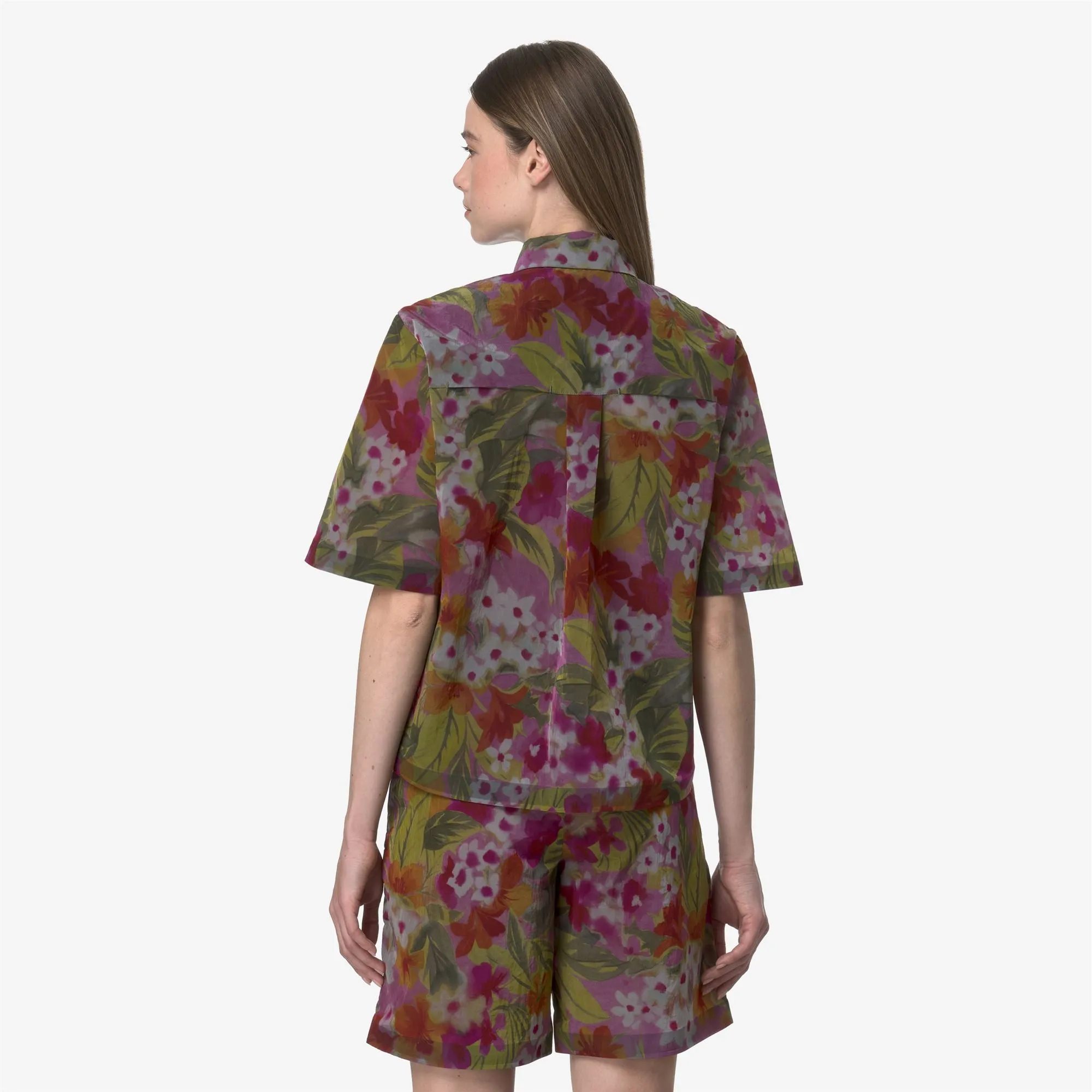 LIZET PRINT - Jackets - Short - WOMAN - FLORAL PRINT sold by K-Way product image thumbnail 5