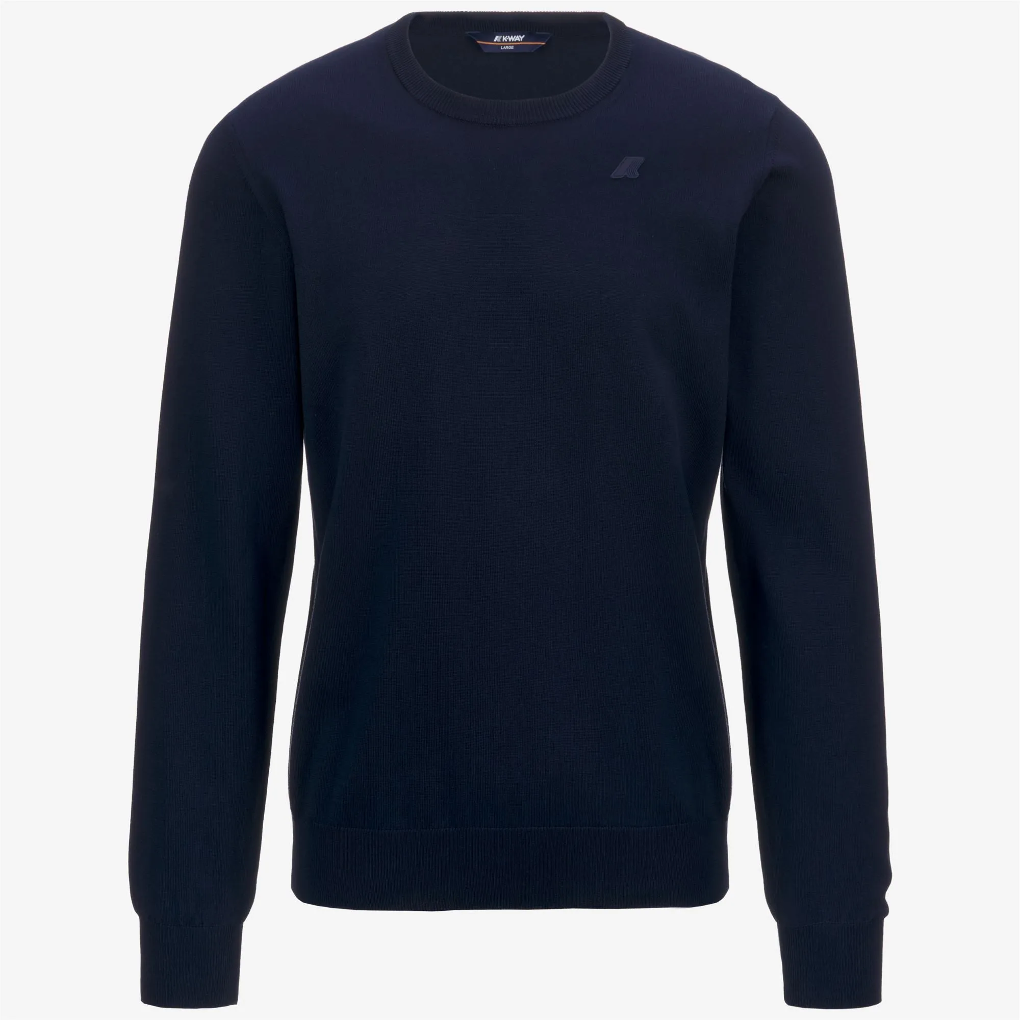 SEBASTIEN COTTON PS - Knitwear - Pull Over - Man - Blue Depth sold by K-Way