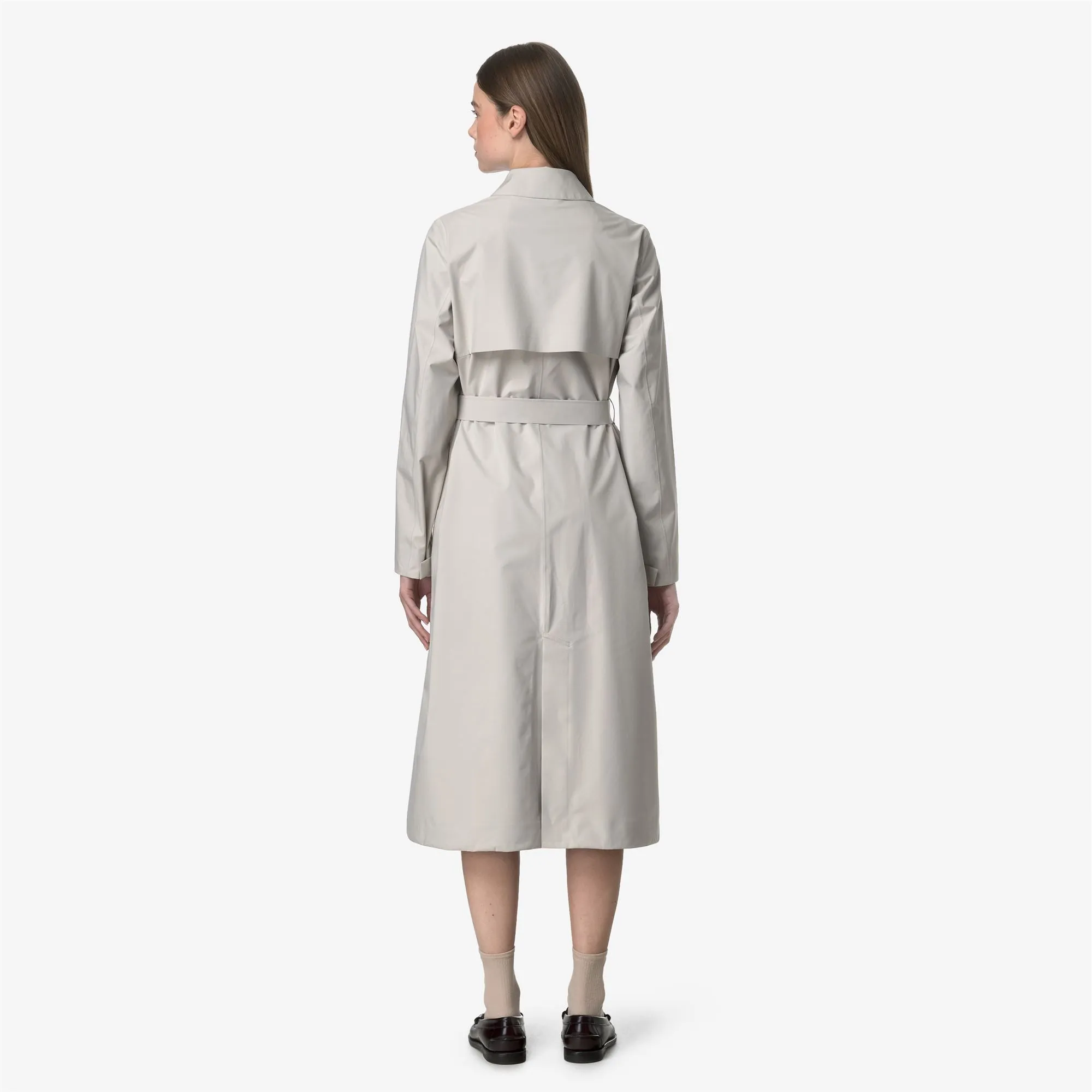 BARBRA STRETCH 2L - Jackets - Long - WOMAN - BEIGE LT sold by K-Way product image thumbnail 5