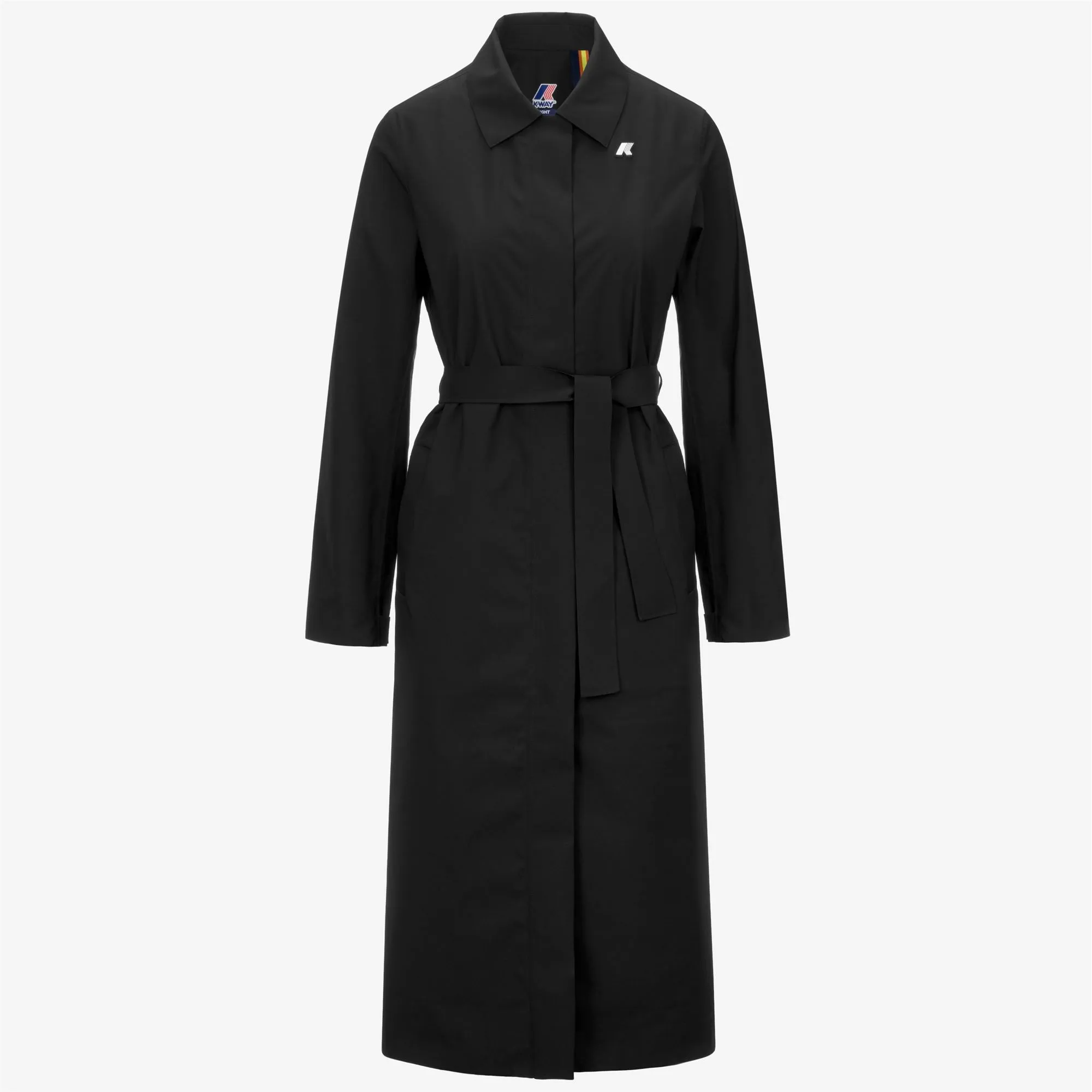 BARBRA STRETCH 2L - Jackets - Long - WOMAN - BLACK PURE sold by K-Way