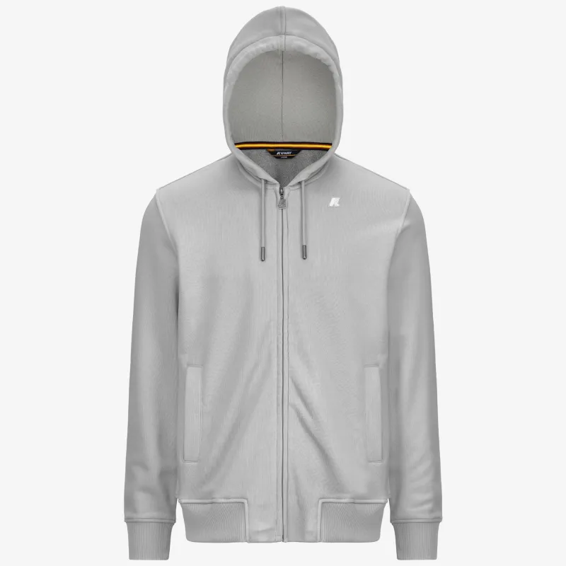 ANTHONY FRENCH TERRY - Fleece - Jacket - Man - Grey made by K-Way