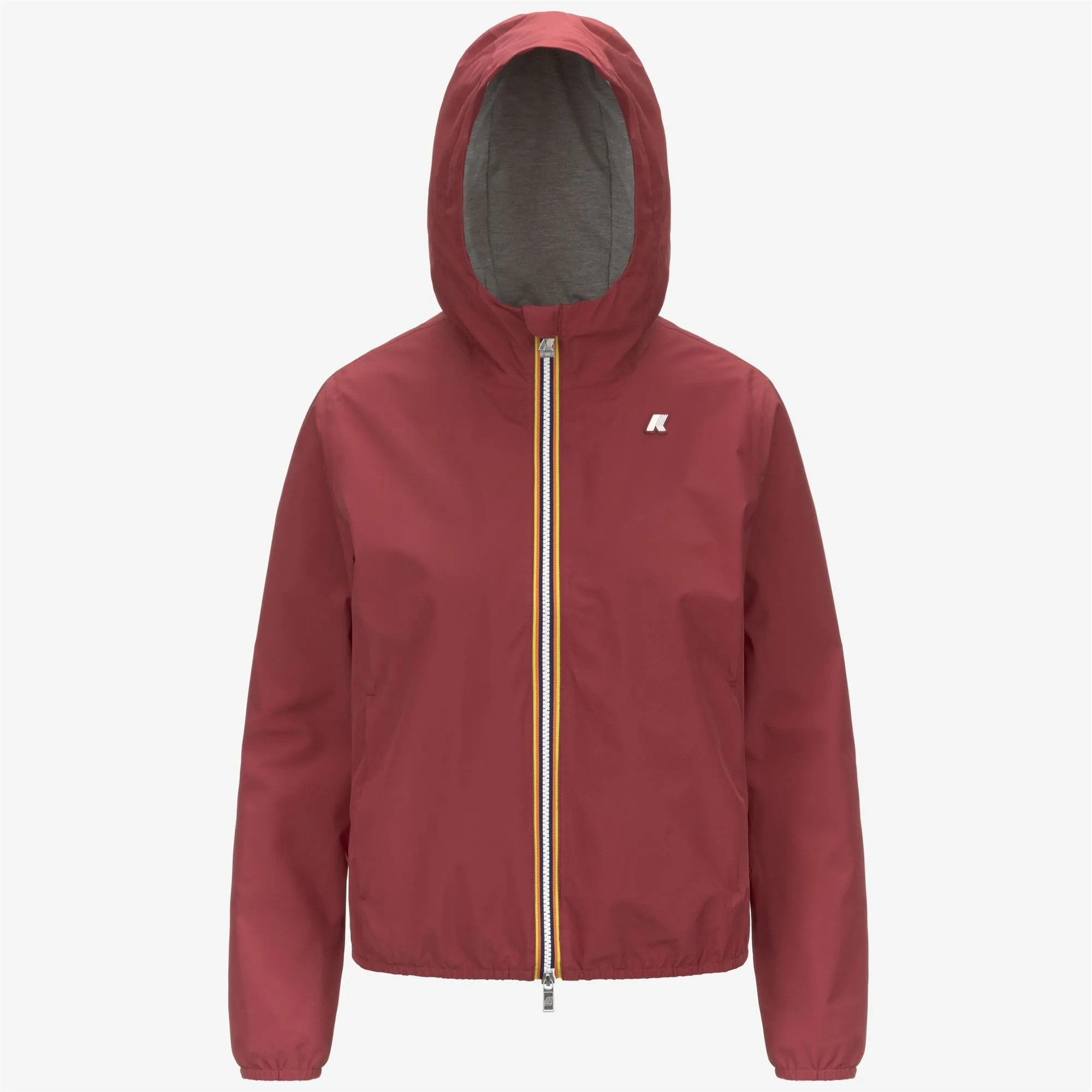 LILY STRETCH POLY JERSEY - Jackets - Short - WOMAN - RED BROWNISH sold by K-Way