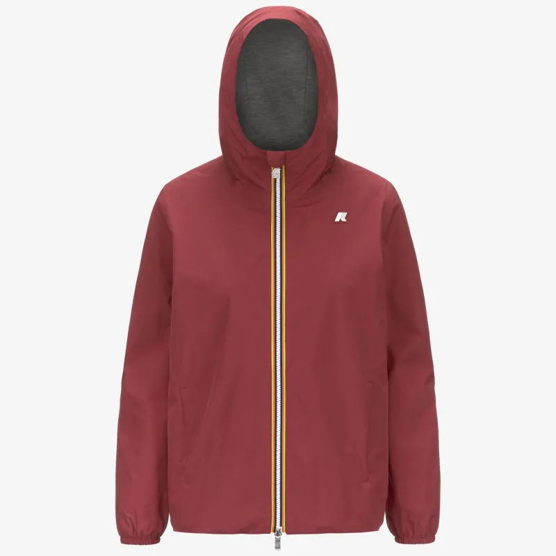 MARGUERITE STRETCH POLY JERSEY - Jackets - Mid - WOMAN - RED BROWNISH made by K-Way