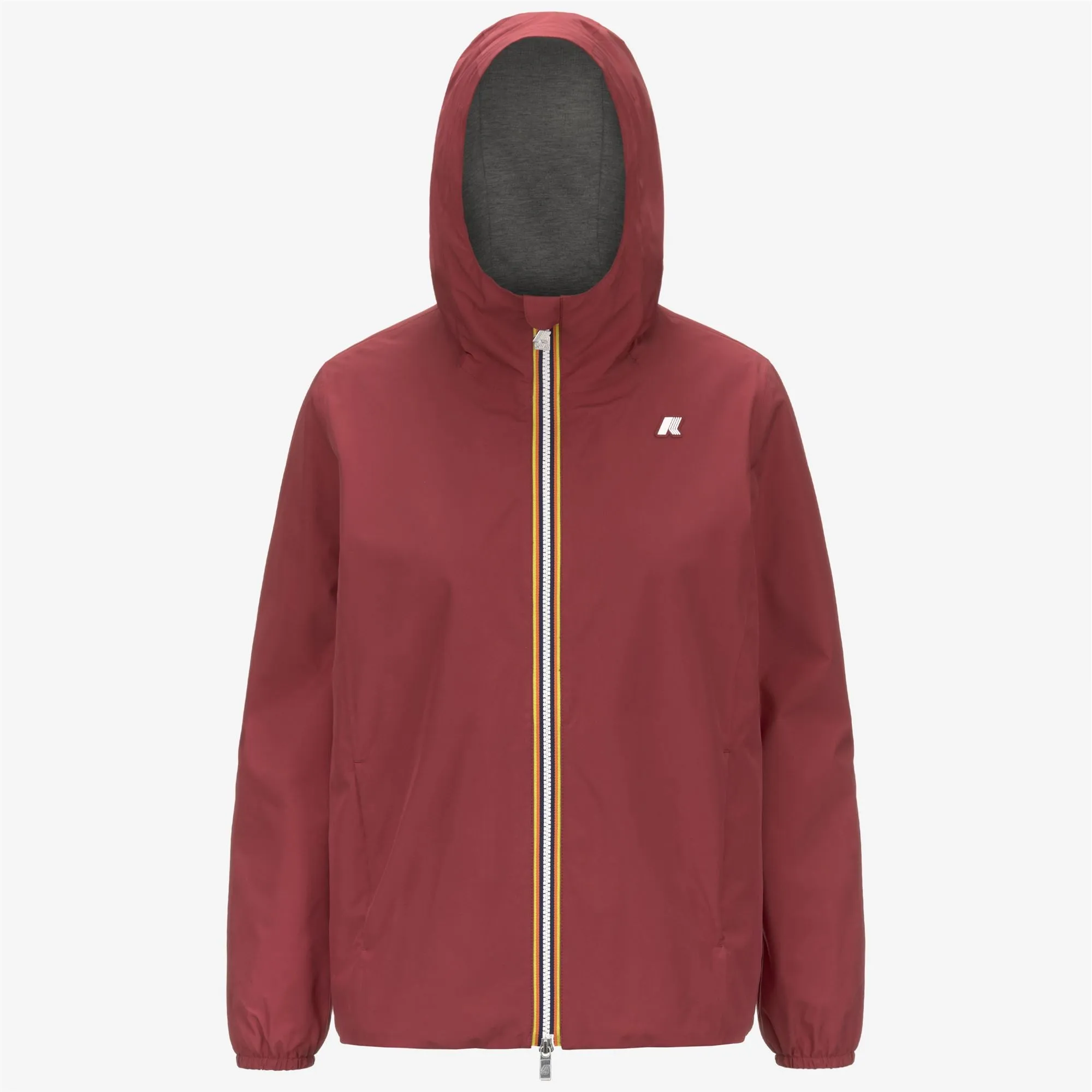 MARGUERITE STRETCH POLY JERSEY - Jackets - Mid - WOMAN - RED BROWNISH sold by K-Way