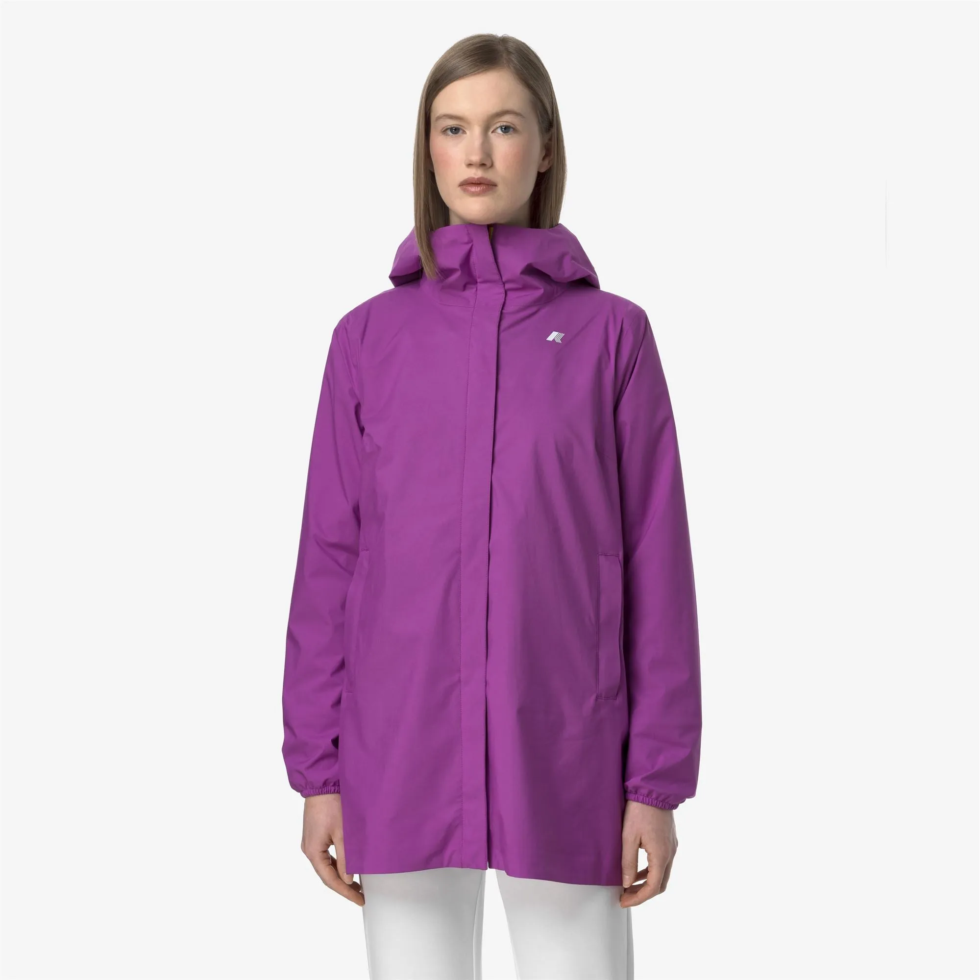 SOPHIE STRETCH DOT - Jackets - Mid - Woman - Violet sold by K-Way product image thumbnail 3