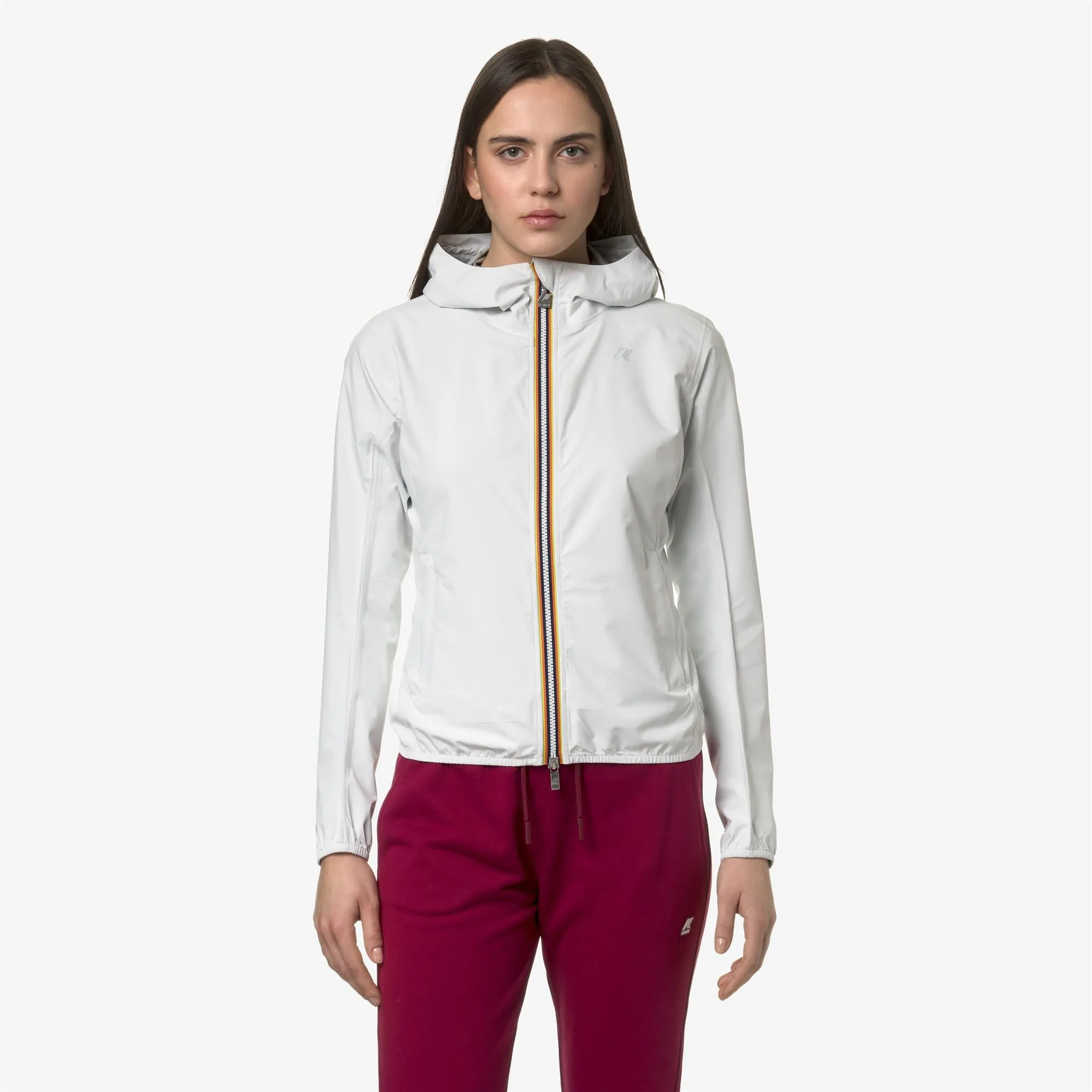 LILY STRETCH DOT - Jackets - Short - WOMAN - WHITE sold by K-Way product image thumbnail 3