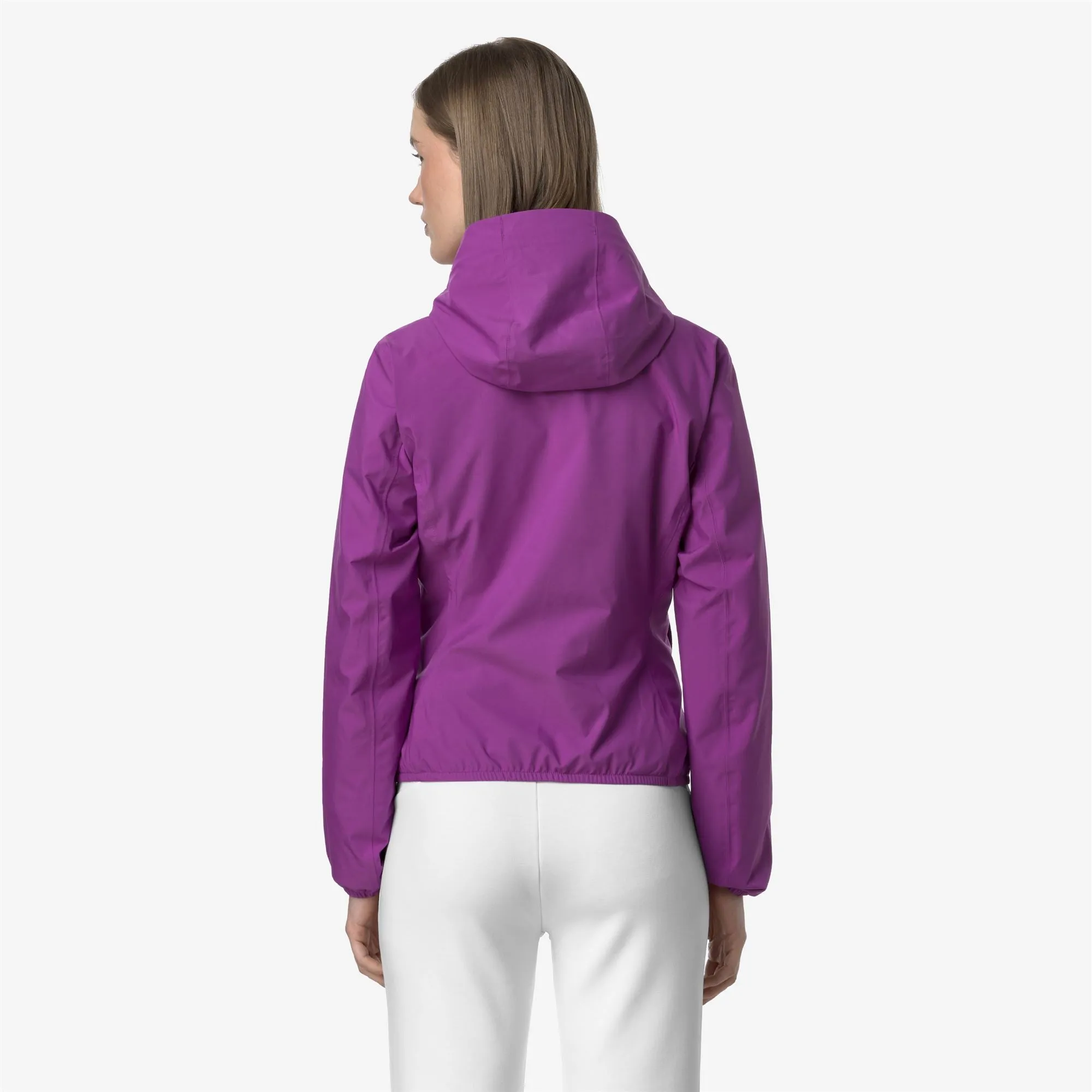 LILY STRETCH DOT - Jackets - Short - WOMAN - VIOLET sold by K-Way product image thumbnail 5