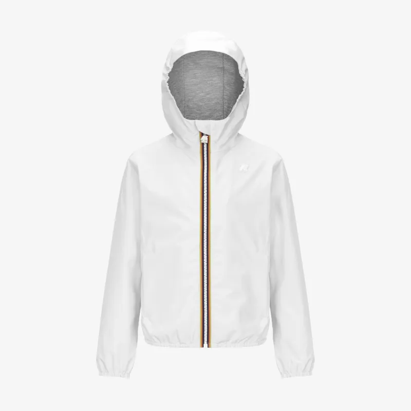 P. LILY STRETCH POLY JERSEY - Jackets - Short - GIRL - WHITE sold by K-Way