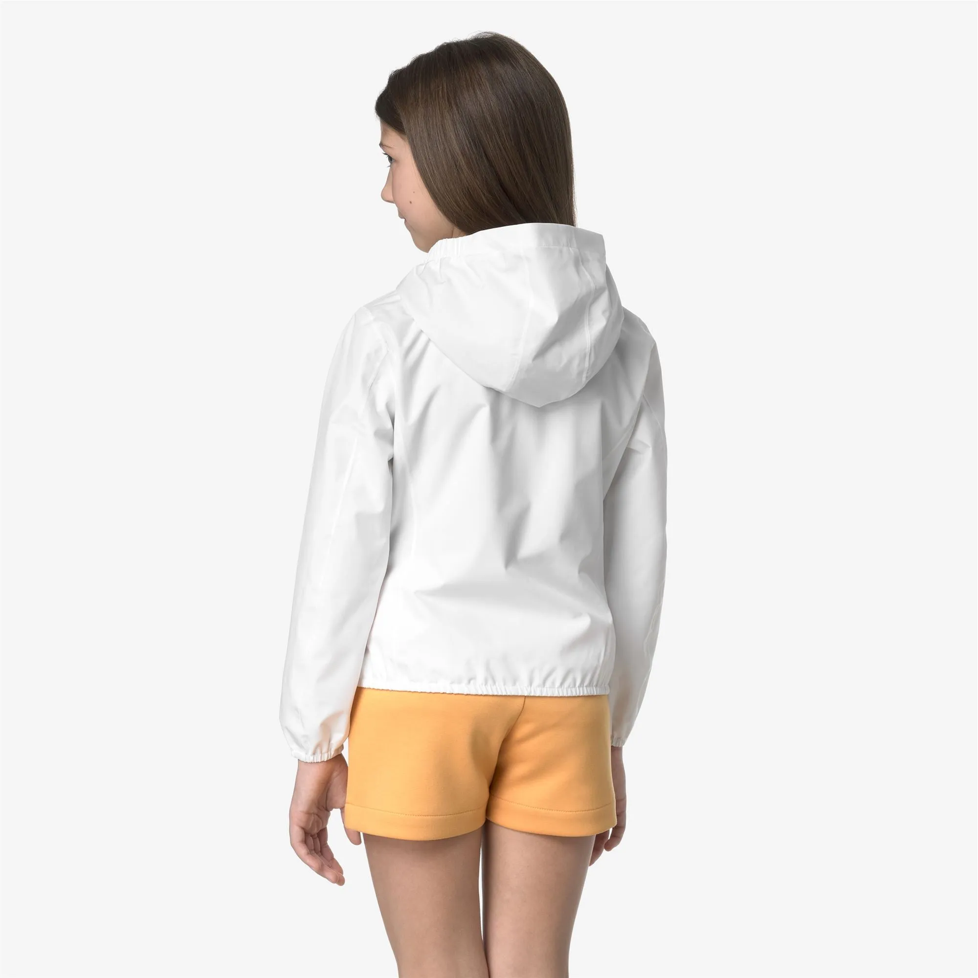 P. LILY STRETCH POLY JERSEY - Jackets - Short - GIRL - WHITE sold by K-Way product image thumbnail 5