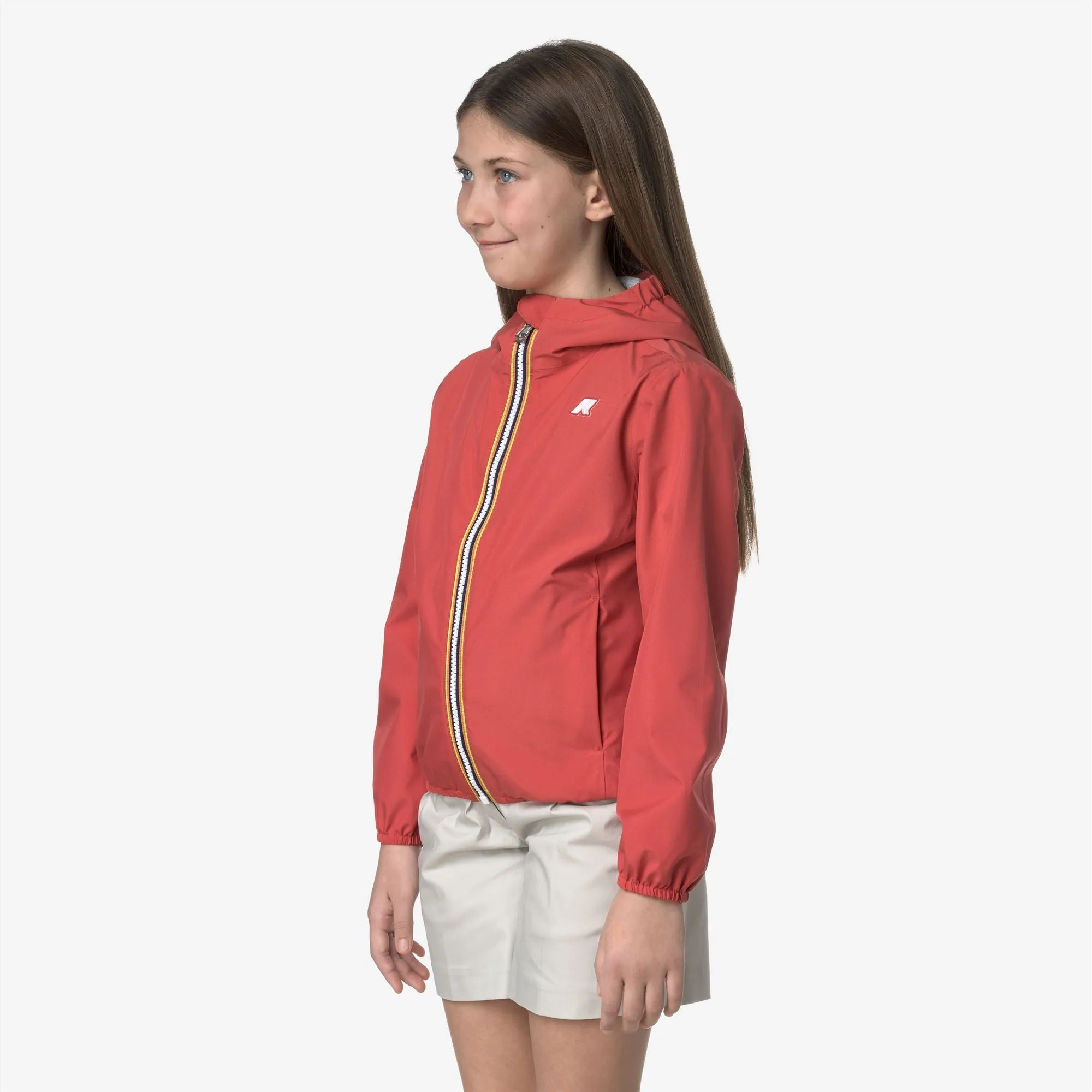 P. LILY STRETCH POLY JERSEY - Jackets - Short - GIRL - RED JASPER sold by K-Way product image thumbnail 4