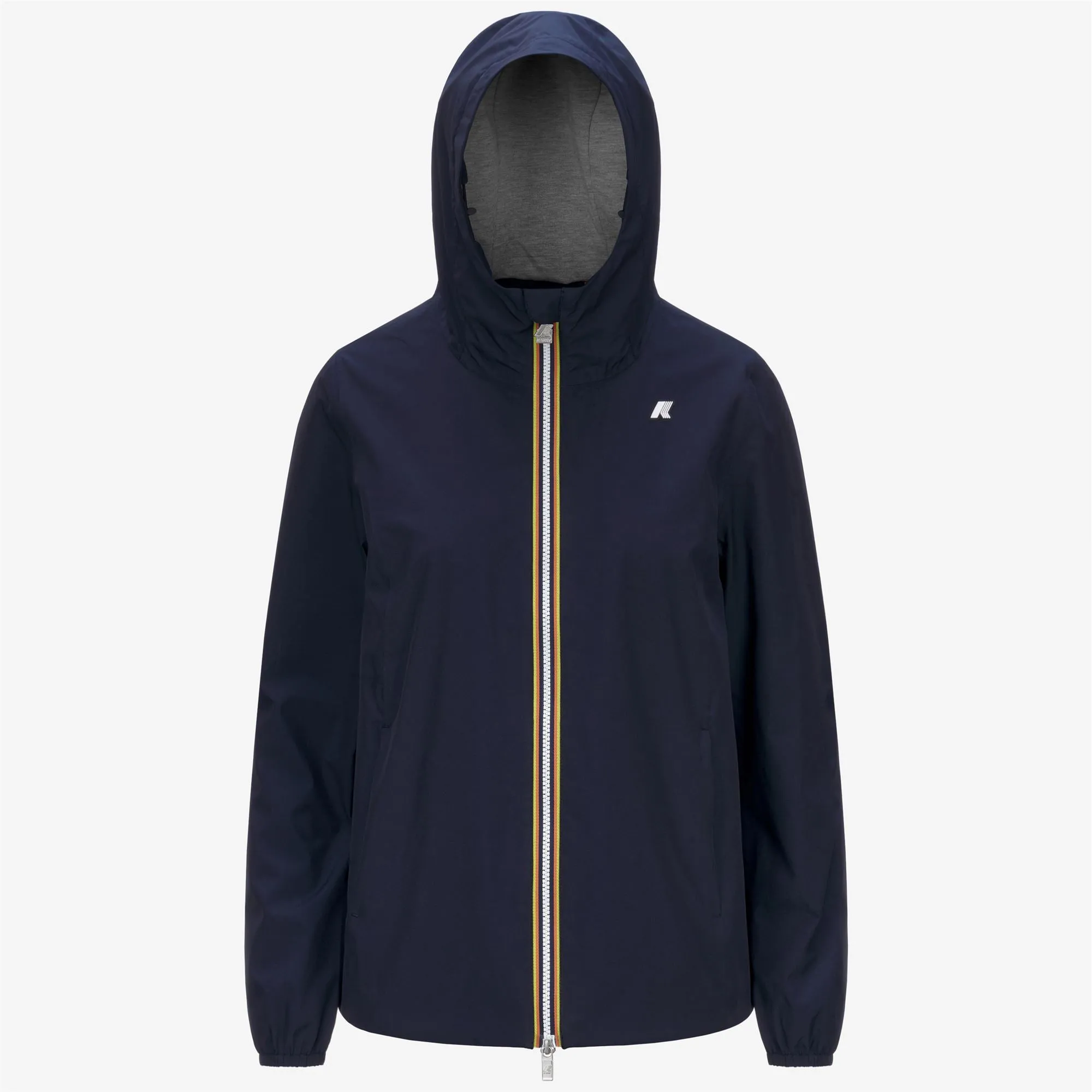 MARGUERITE STRETCH POLY JERSEY - Jackets - Mid - WOMAN - BLUE DEPTH sold by K-Way