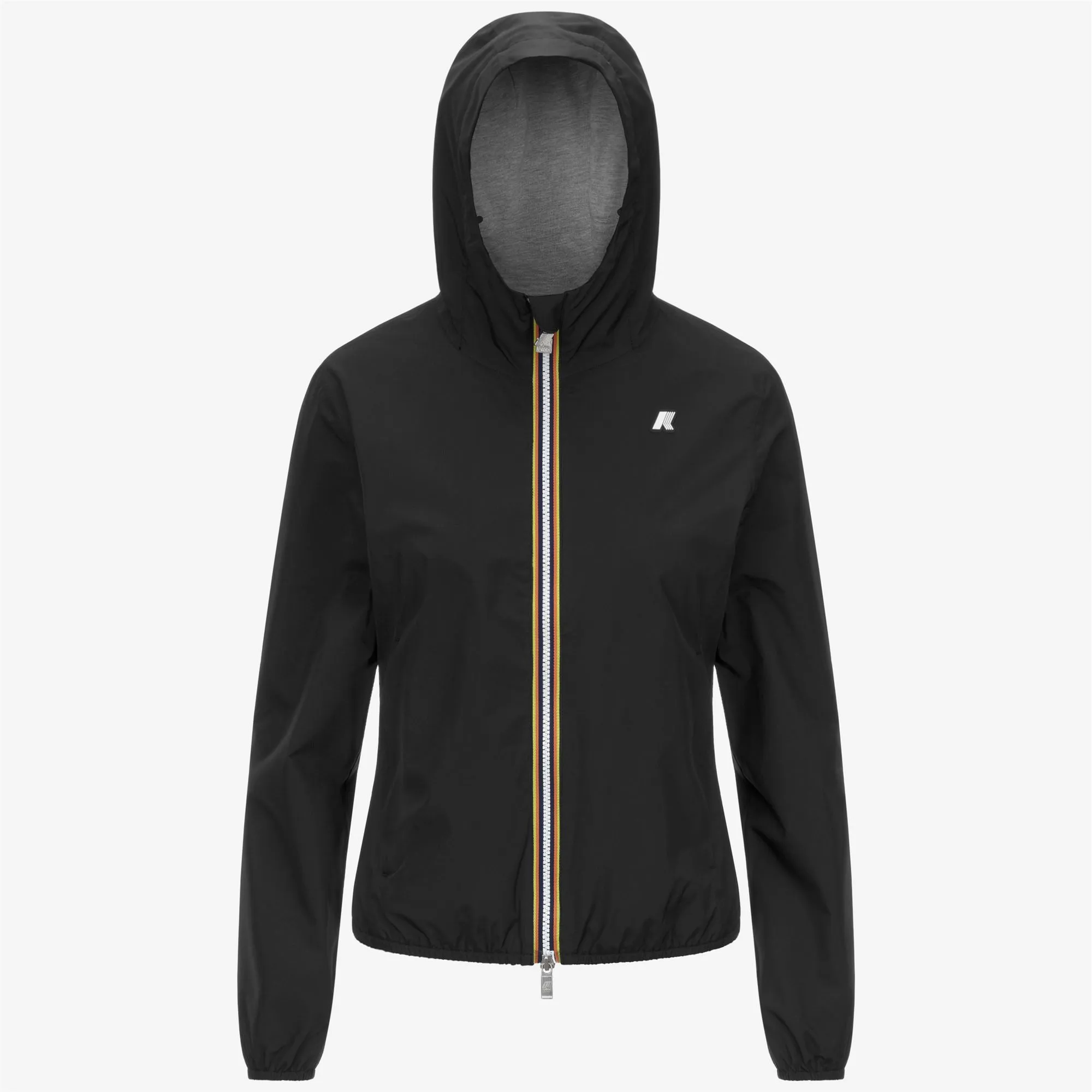 LILY STRETCH POLY JERSEY - Jackets - Short - WOMAN - BLACK PURE sold by K-Way