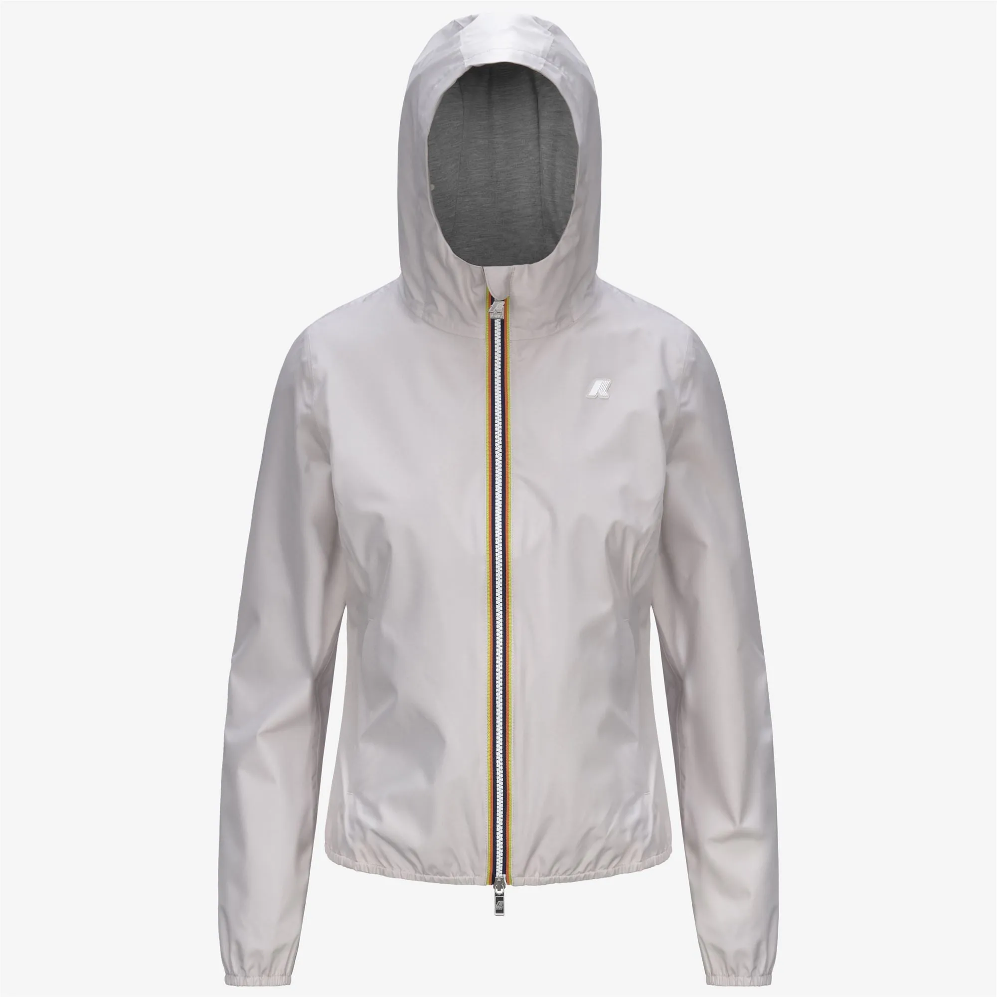 LILY STRETCH POLY JERSEY - Jackets - Short - WOMAN - BEIGE LT sold by K-Way