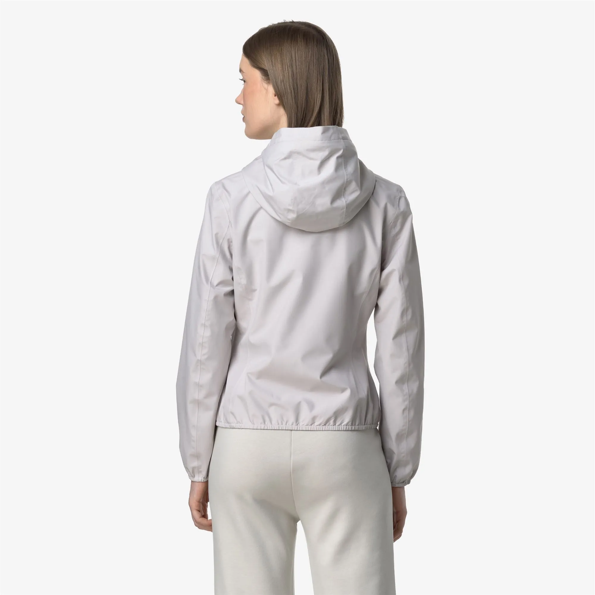 LILY STRETCH POLY JERSEY - Jackets - Short - WOMAN - BEIGE LT sold by K-Way product image thumbnail 5