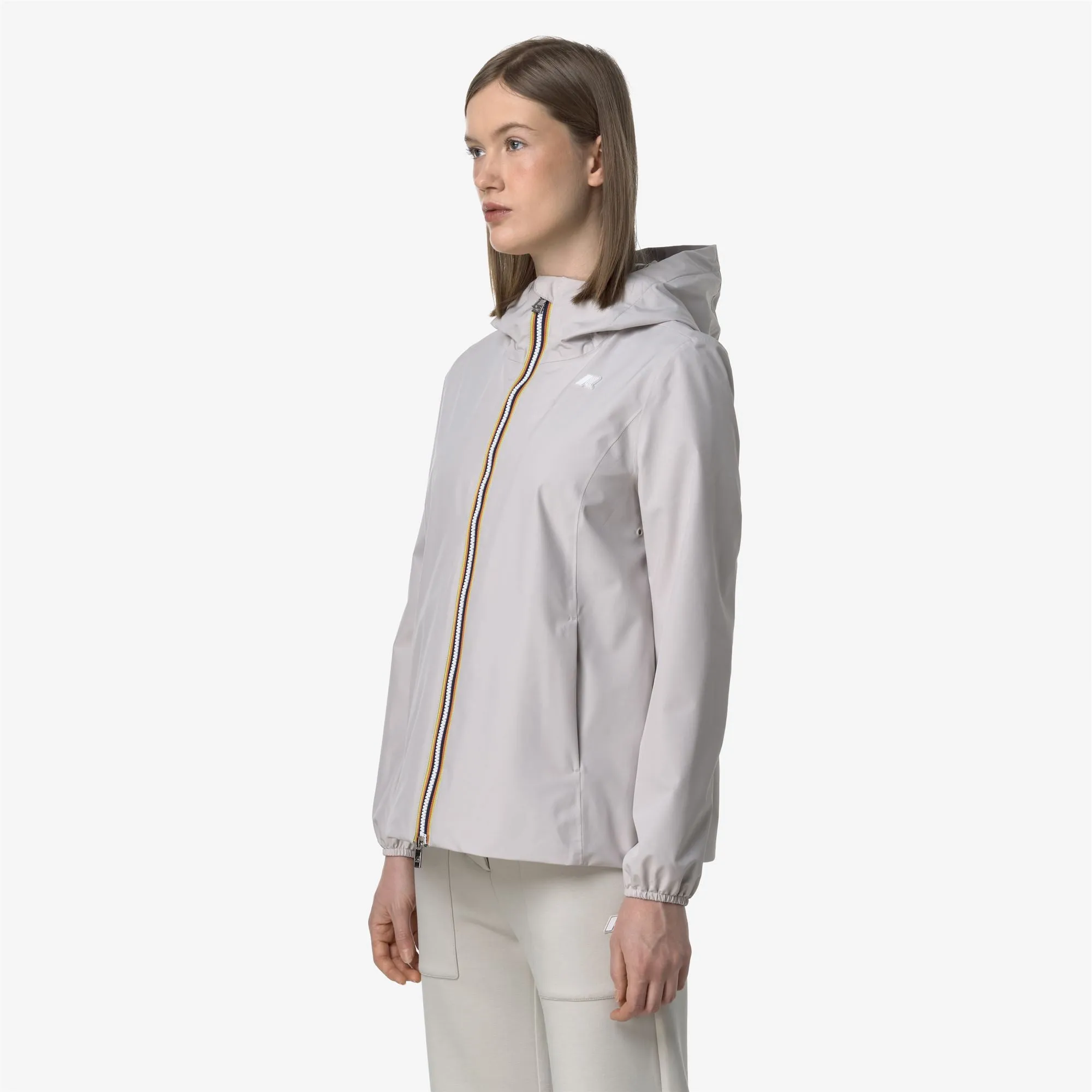 MARGUERITE STRETCH POLY JERSEY - Jackets - Mid - Woman - BEIGE LT sold by K-Way product image thumbnail 4
