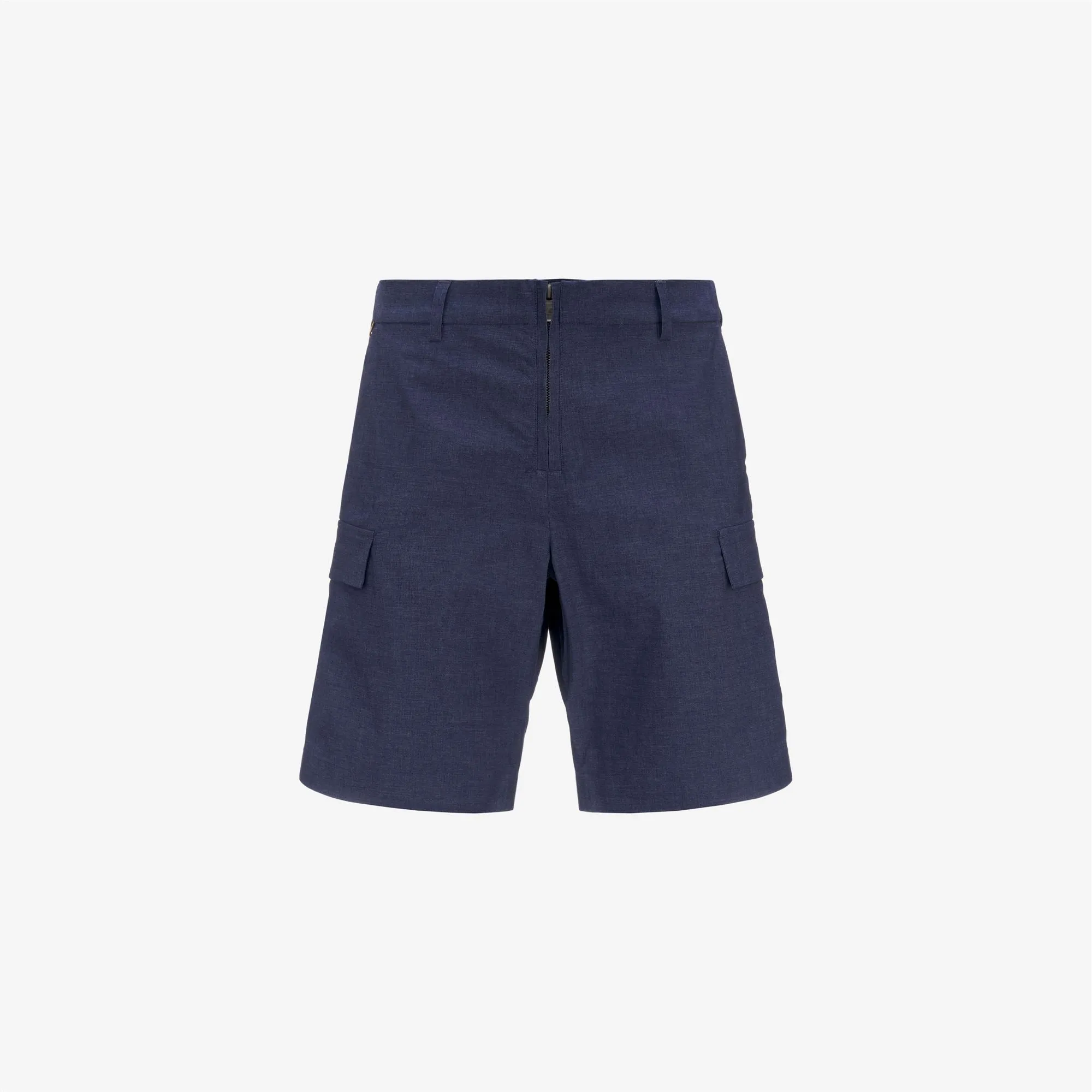 BASTYEL SOFT DENIM - Shorts - Cargo - MAN - BLUE DEEP COBALT sold by K-Way