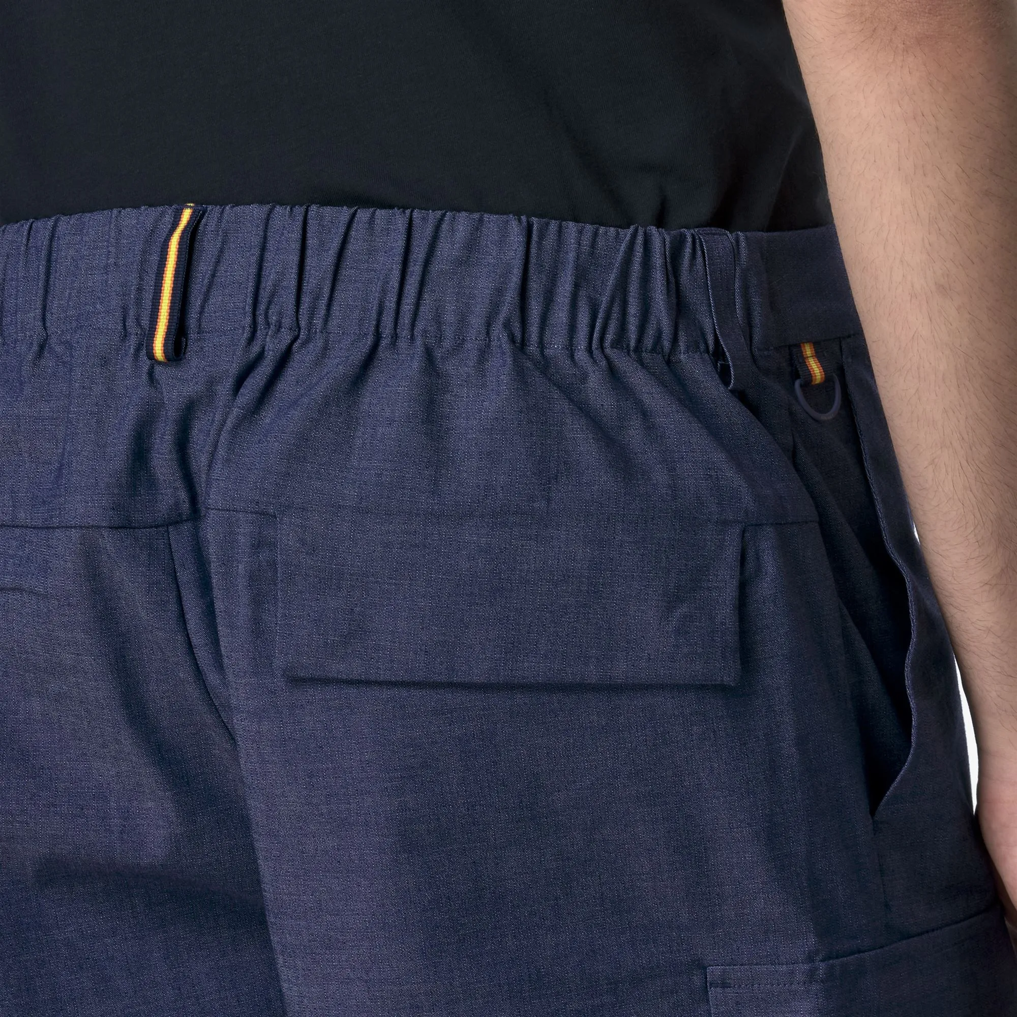 BASTYEL SOFT DENIM - Shorts - Cargo - MAN - BLUE DEEP COBALT sold by K-Way product image thumbnail 2