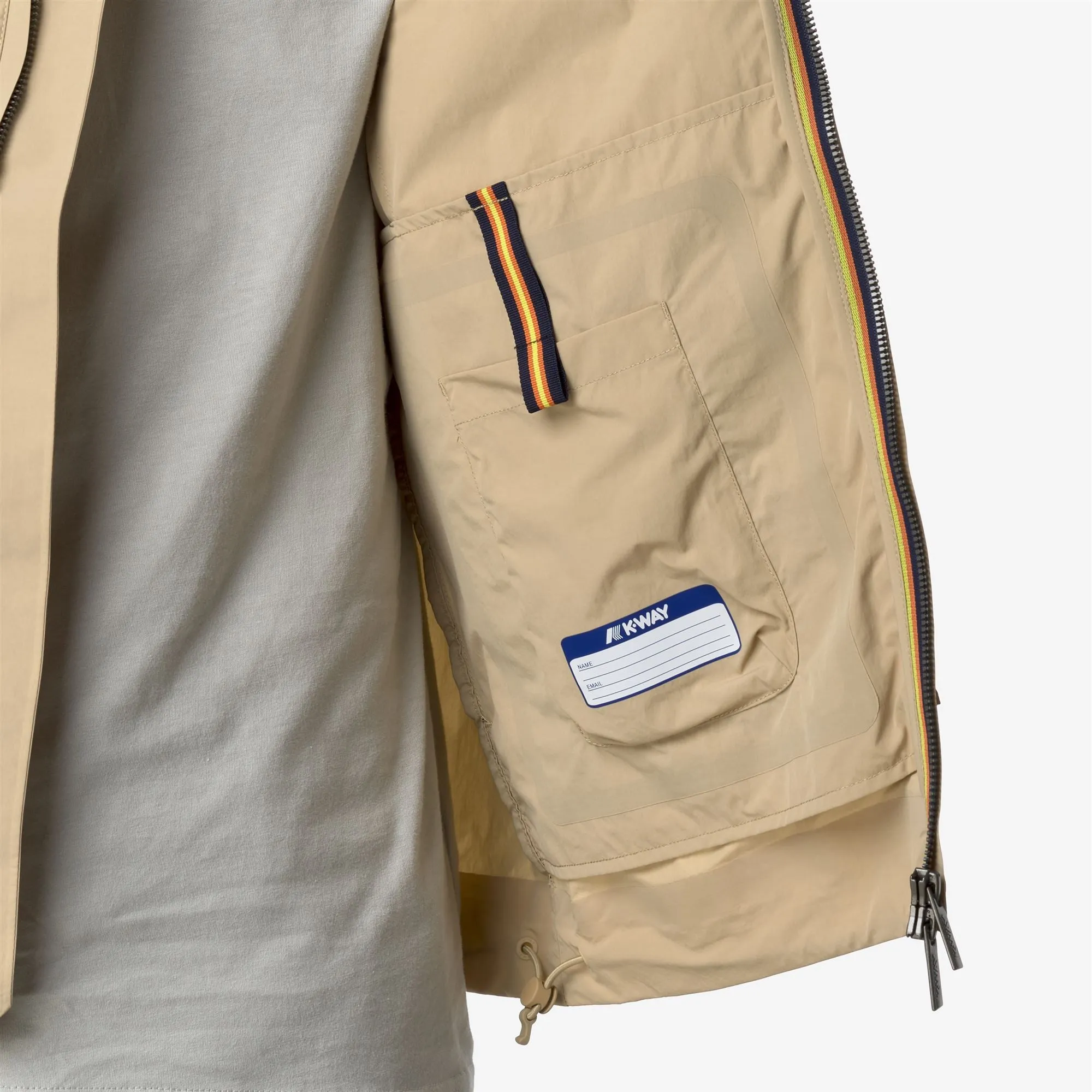 ERHIN COTTON LIKE - Jackets - Mid - MAN - BEIGE ROPE sold by K-Way product image thumbnail 2