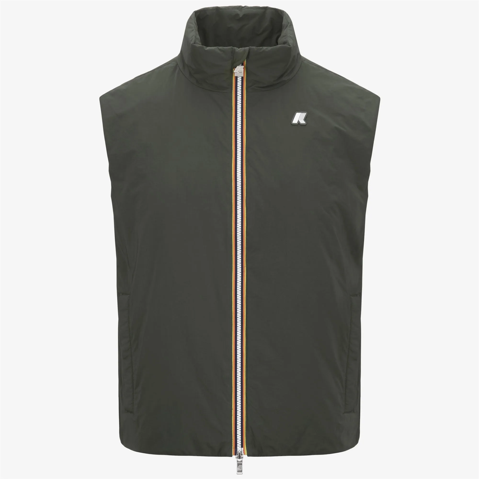 VALEN PLAIN WARM - Jackets - Vest - MAN - GREEN BLACKISH sold by K-Way