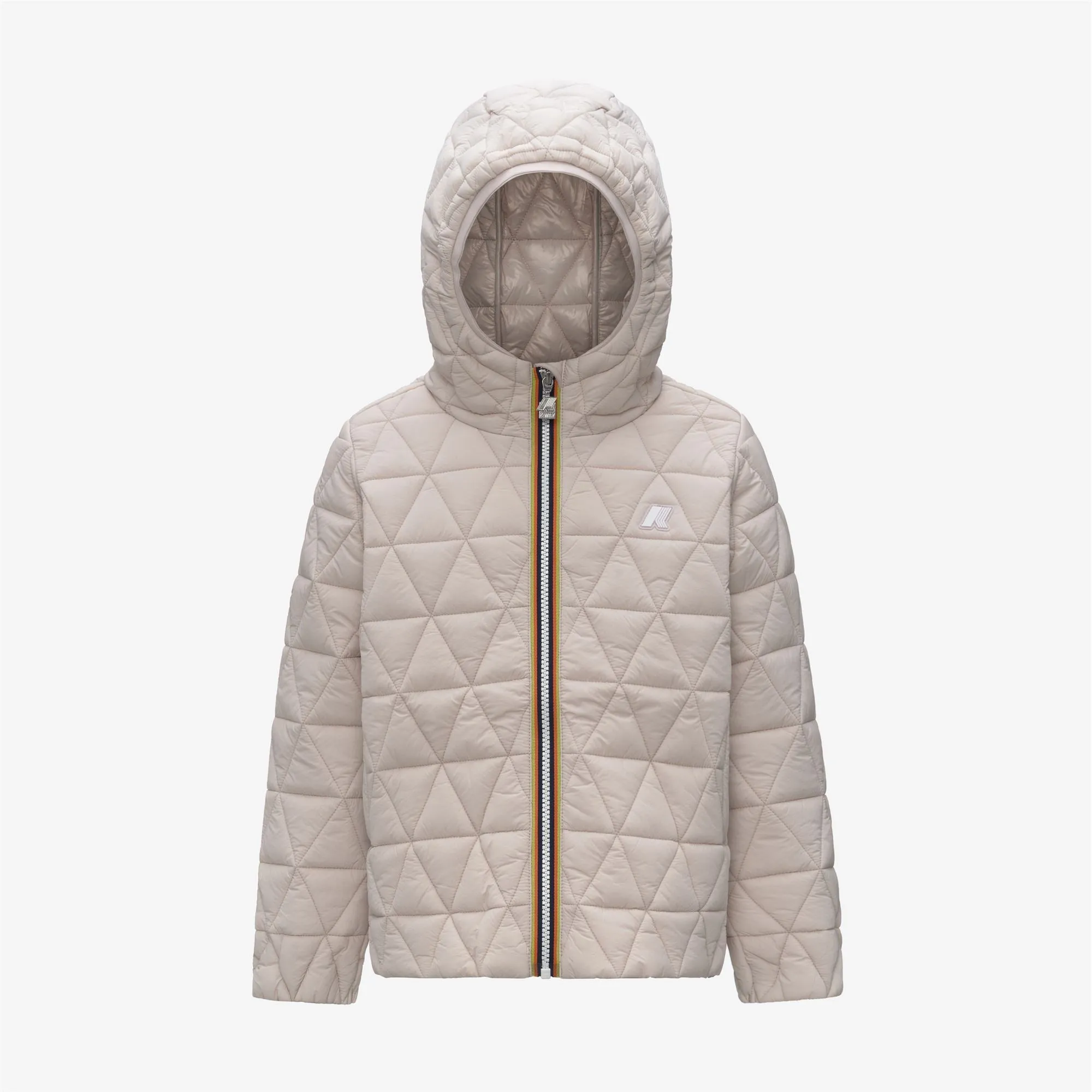 P. MADLAINE DIAMOND QUILTED WARM - Jackets - Short - Girl - Rose Hushed sold by K-Way