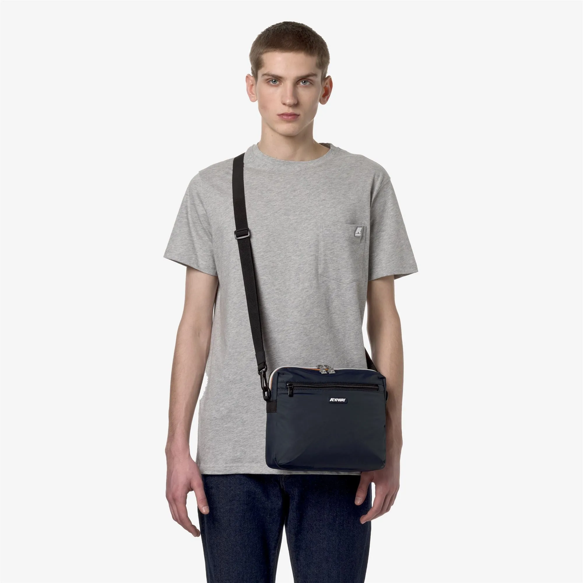 MOIRE - Bags - Pouch Bag - UNISEX - Blue Depth sold by K-Way product image thumbnail 4