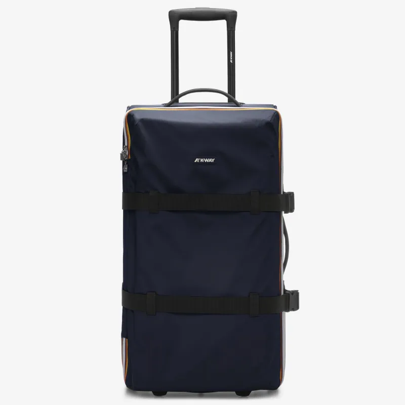 BLOSSAC M - Luggage Bags - Trolley - Unisex - BLUE DEPHT-BLACK PURE made by K-Way