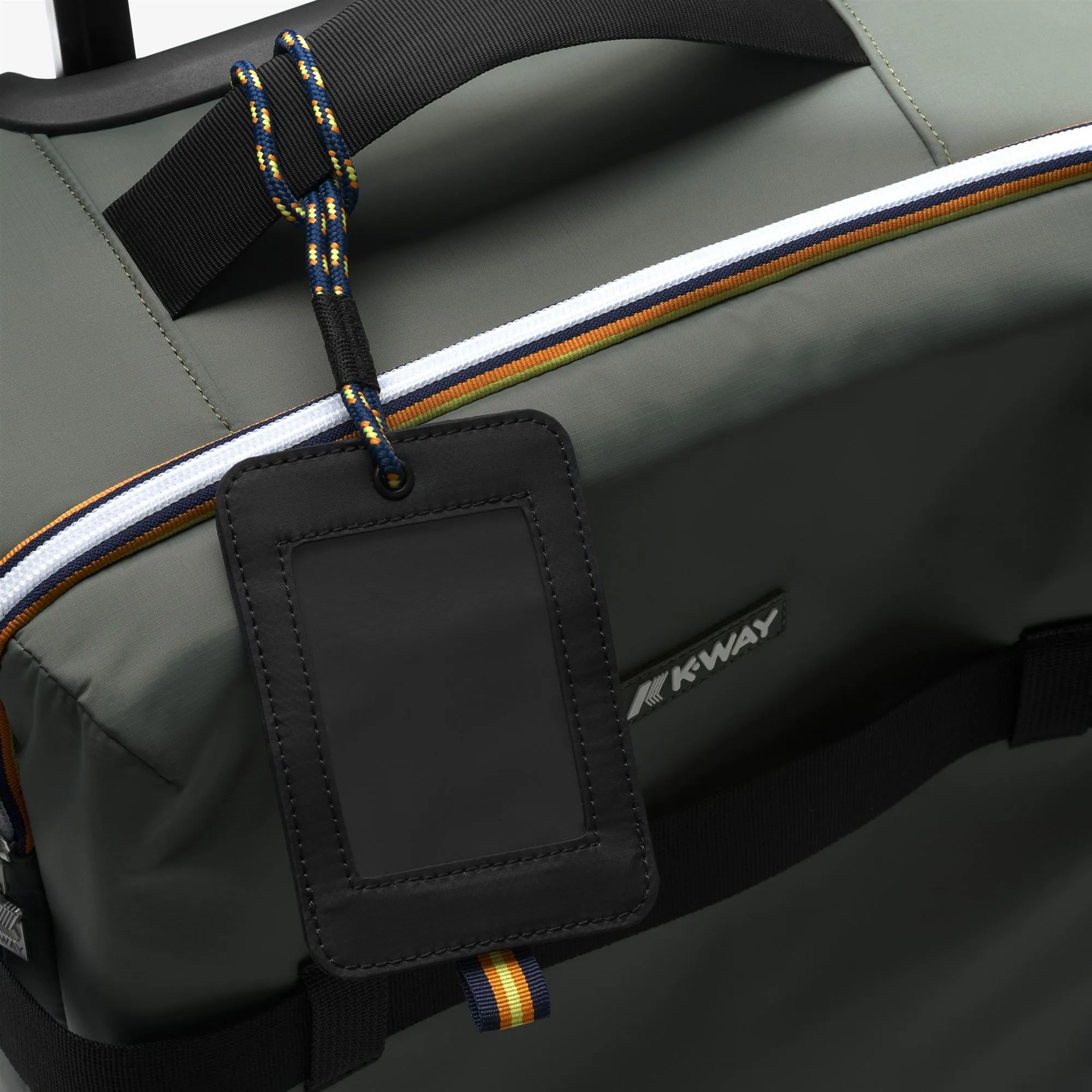 BLOSSAC S - Luggage Bags - Trolley - Unisex - GREEN BLACKISH -Black Pure sold by K-Way product image thumbnail 5