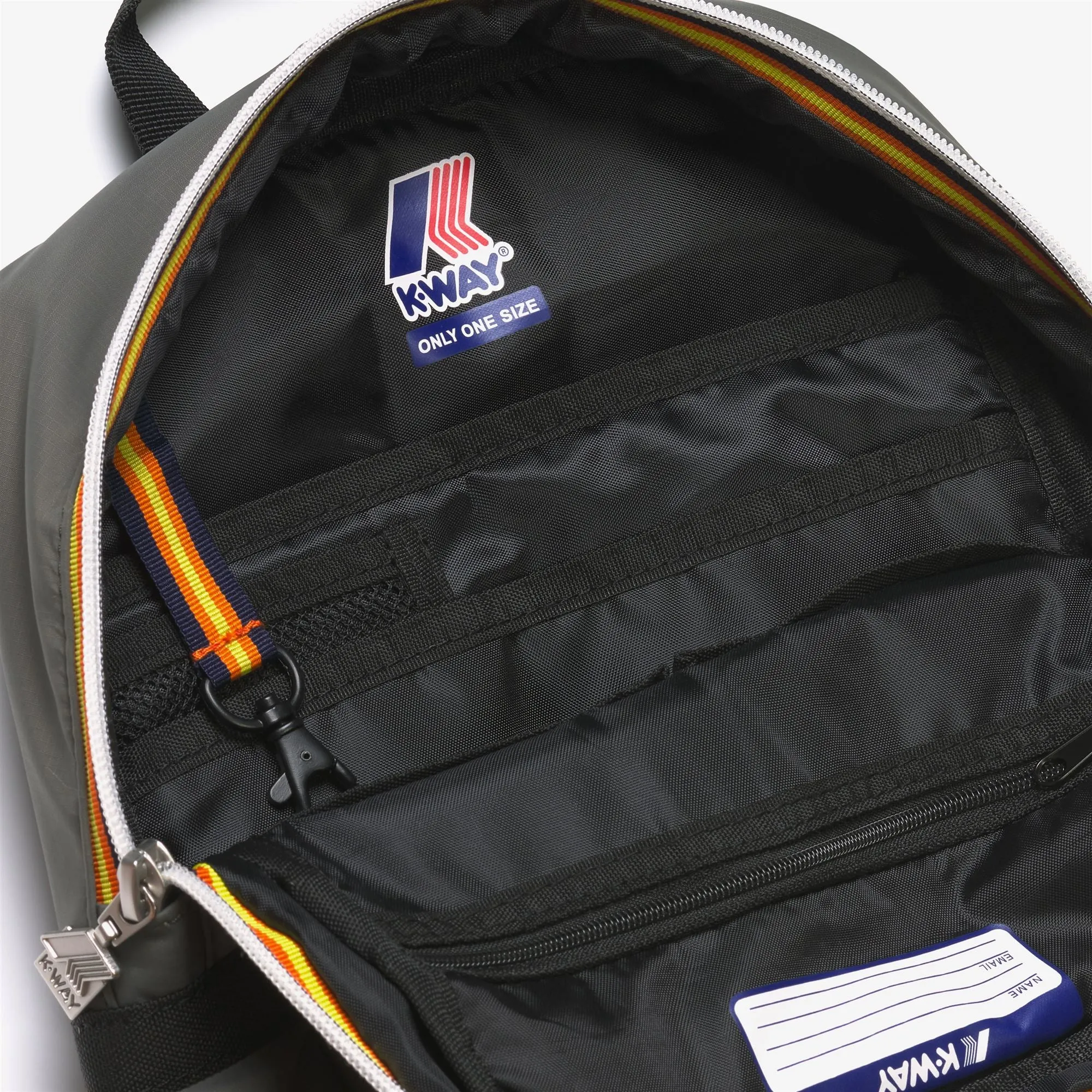 SMALL LAON - Bags - Backpack - Unisex - GREEN BLACKISH sold by K-Way product image thumbnail 3