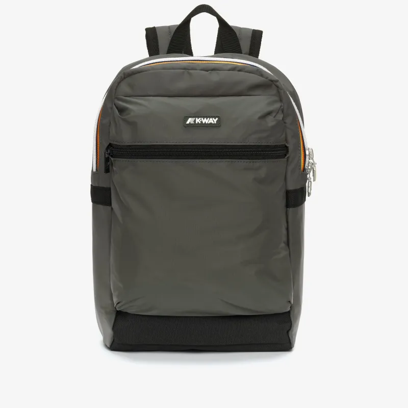 SMALL LAON - Bags - Backpack - UNISEX - GREEN BLACKISH sold by K-Way