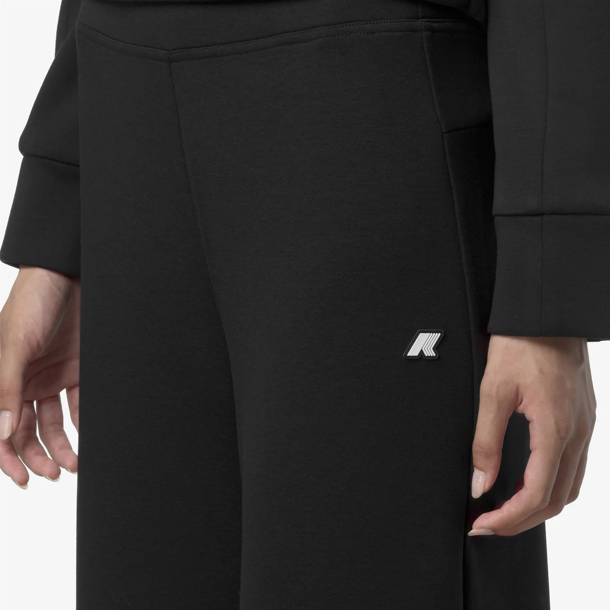 LOIRE LIGHT SPACER - Pants - Sport Trousers - WOMAN - Black Pure sold by K-Way product image thumbnail 2