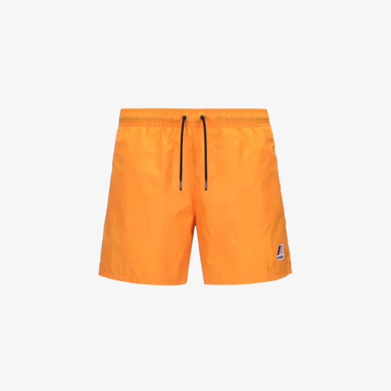 LE VRAI OLIVIER - Bathing Suits - Swimming Trunks - MAN - ORANGE sold by K-Way