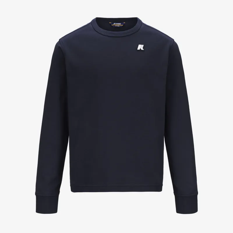 P. ELMER JERSEY PEACH - T-ShirtsTop - T-Shirt - BOY - Blue Depth sold by K-Way