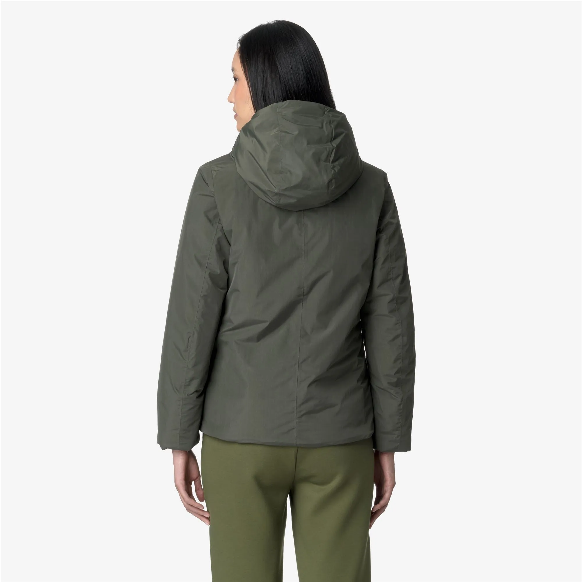 LIL SOFT TOUCH MARMOTTA - Jackets - Short - Woman - Green B-Blue A sold by K-Way product image thumbnail 5