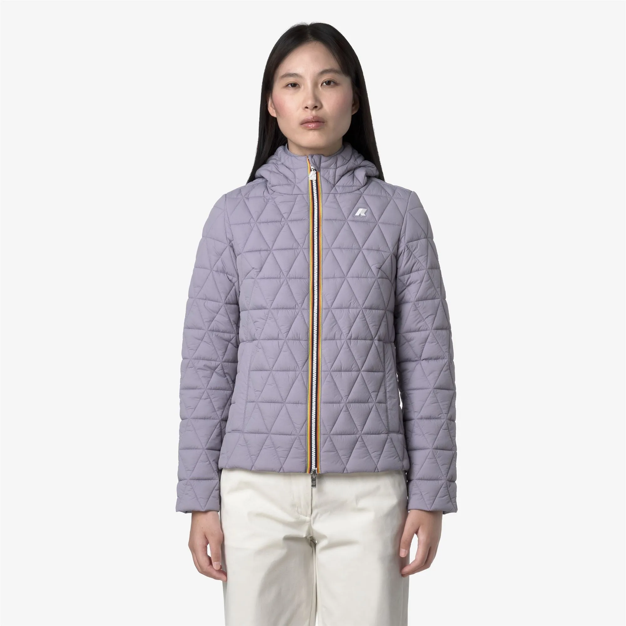 LIL DIAMOND QUILTED WARM - Jackets - Short - WOMAN - Violet Lavender sold by K-Way product image thumbnail 3