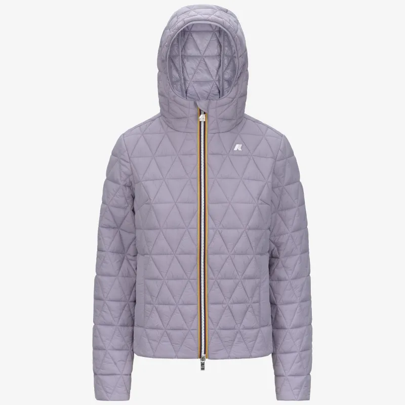 LIL DIAMOND QUILTED WARM - Jackets - Short - WOMAN - Violet Lavender sold by K-Way