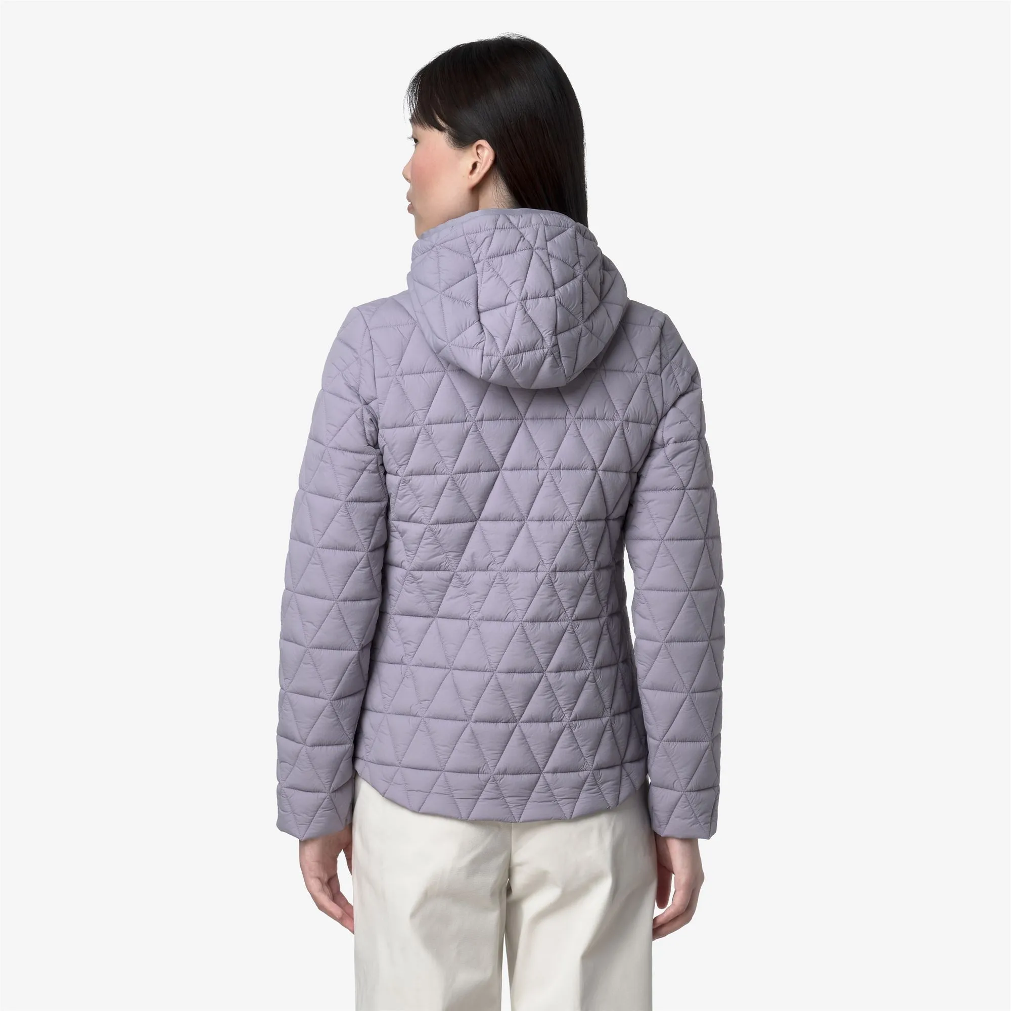 LIL DIAMOND QUILTED WARM - Jackets - Short - WOMAN - Violet Lavender sold by K-Way product image thumbnail 5