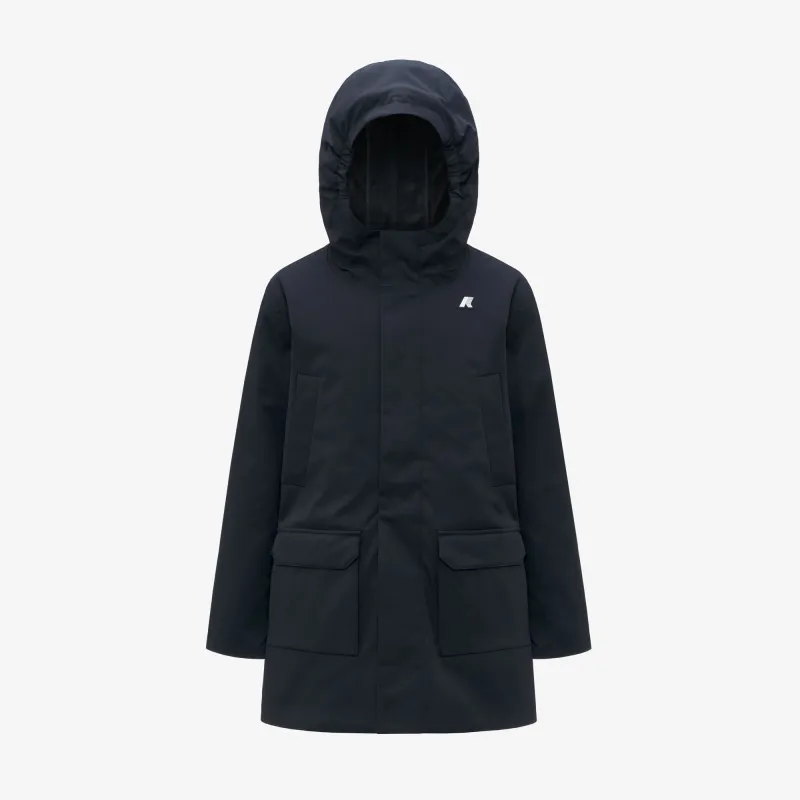 P. JARKO TWILL MARMOTTA - Jackets - Mid - Boy - Blue D-Blue A sold by K-Way