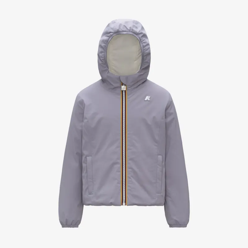 P. LILY ST WARM REVERSIBLE - Jackets - Short - GIRL - Violet Lavender-White Gardenia sold by K-Way