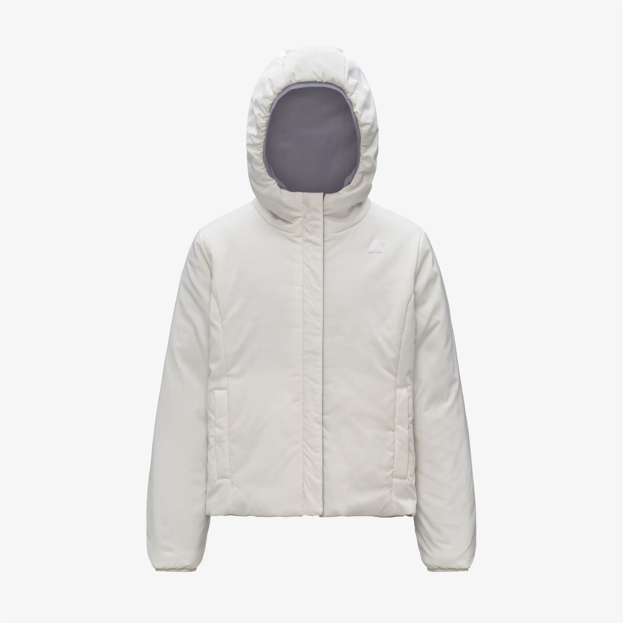 P. LILY ST WARM DOUBLE - Jackets - Short - Girl - Violet Lavender-White Gardenia sold by K-Way product image thumbnail 2