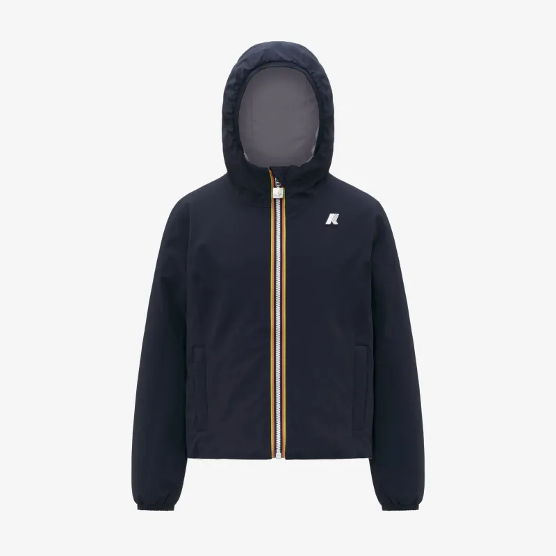 P. LILY ST WARM REVERSIBLE - Jackets - Short - GIRL - Blue Depth-Violet Lavender sold by K-Way