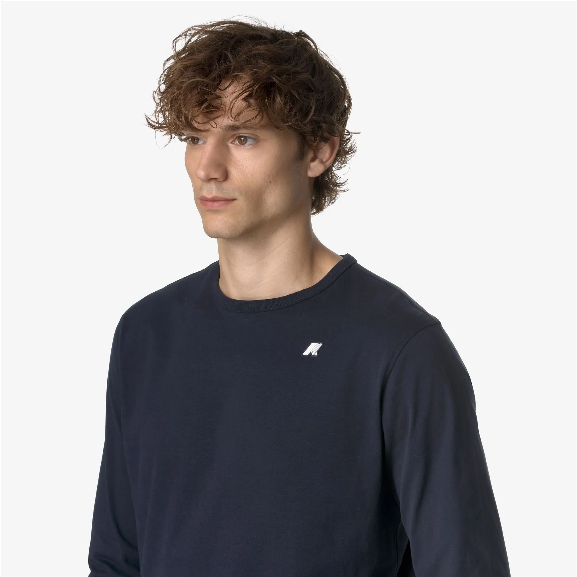 ELMER JS PEACH - T-Shirts & Top - T-Shirt - Man - Blue Depth sold by K-Way product image thumbnail 2