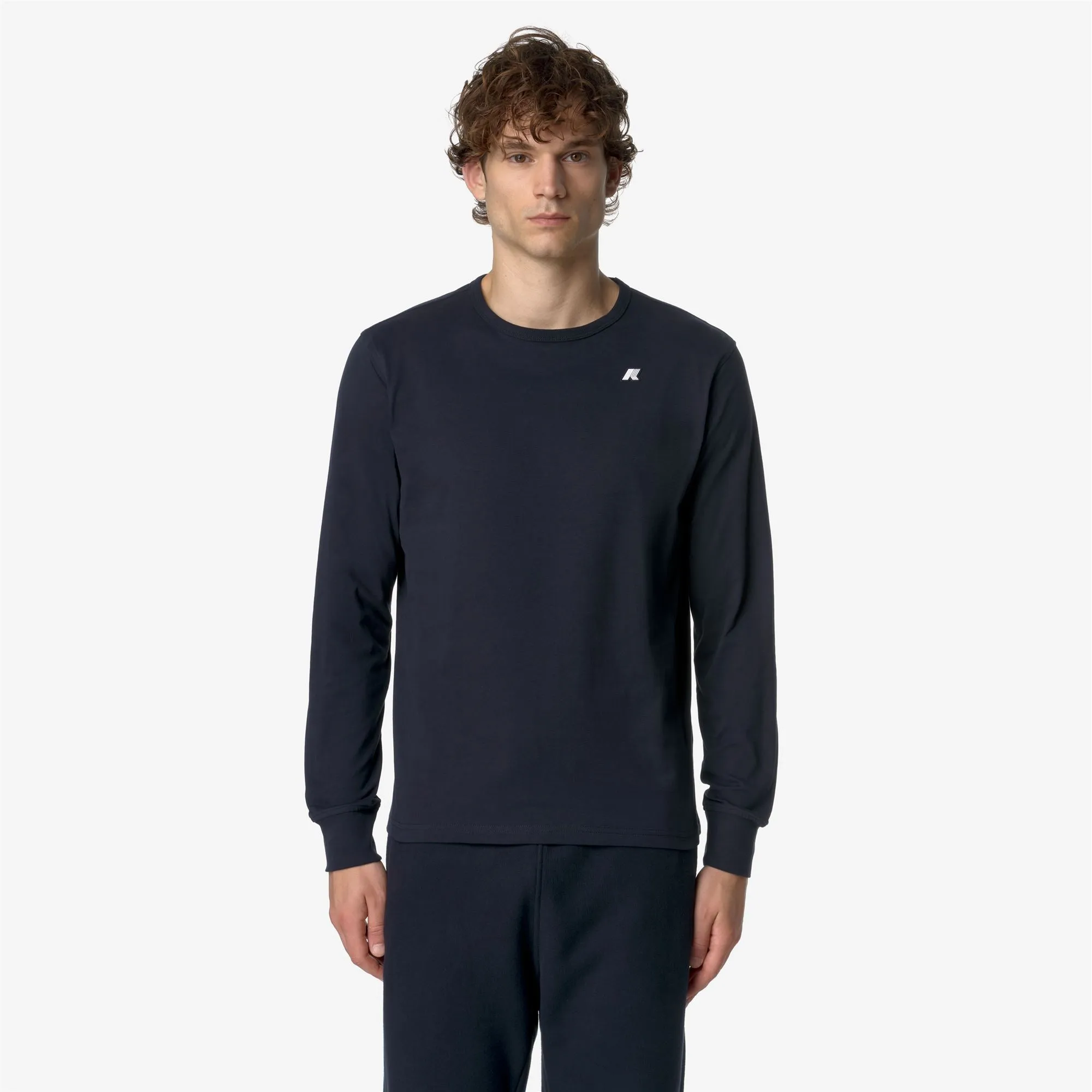 ELMER JS PEACH - T-Shirts & Top - T-Shirt - Man - Blue Depth sold by K-Way product image thumbnail 3