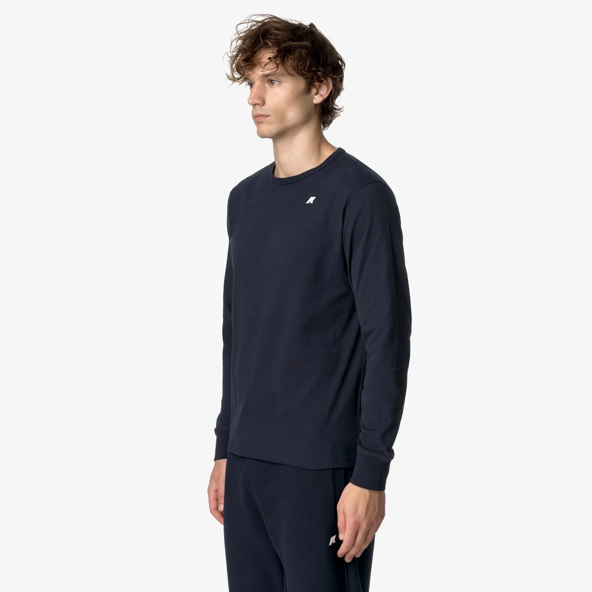 ELMER JS PEACH - T-Shirts & Top - T-Shirt - Man - Blue Depth sold by K-Way product image thumbnail 4