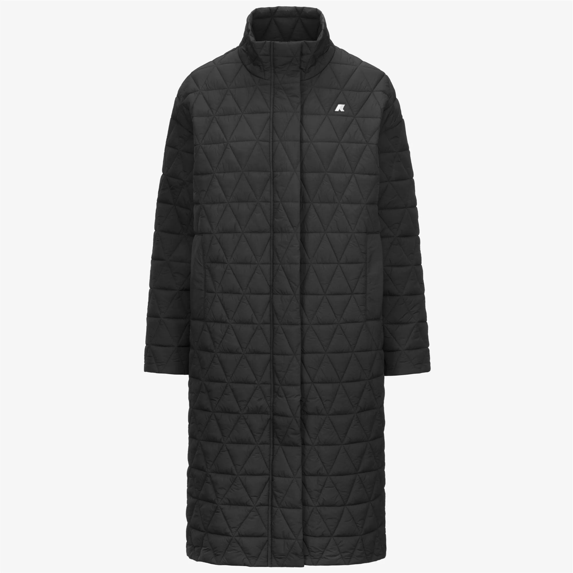 SONJA DIAMOND QUILTED WARM - Jackets - Long - Woman - Black Pure-Black Pure sold by K-Way