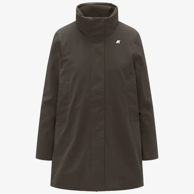 MARLA ST WARM - Jackets - Mid - Woman - Black Olive made by K-Way