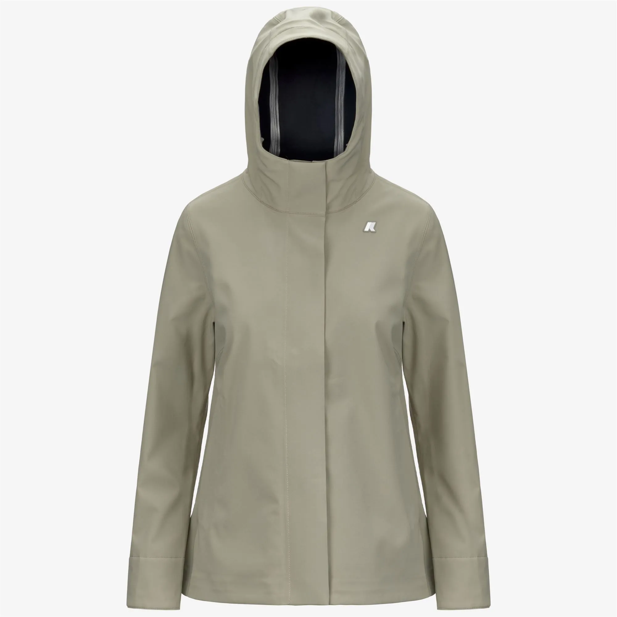 MADALINA BONDED - Jackets - Mid - WOMAN - Green Oak-Blue Depth sold by K-Way product image thumbnail 3