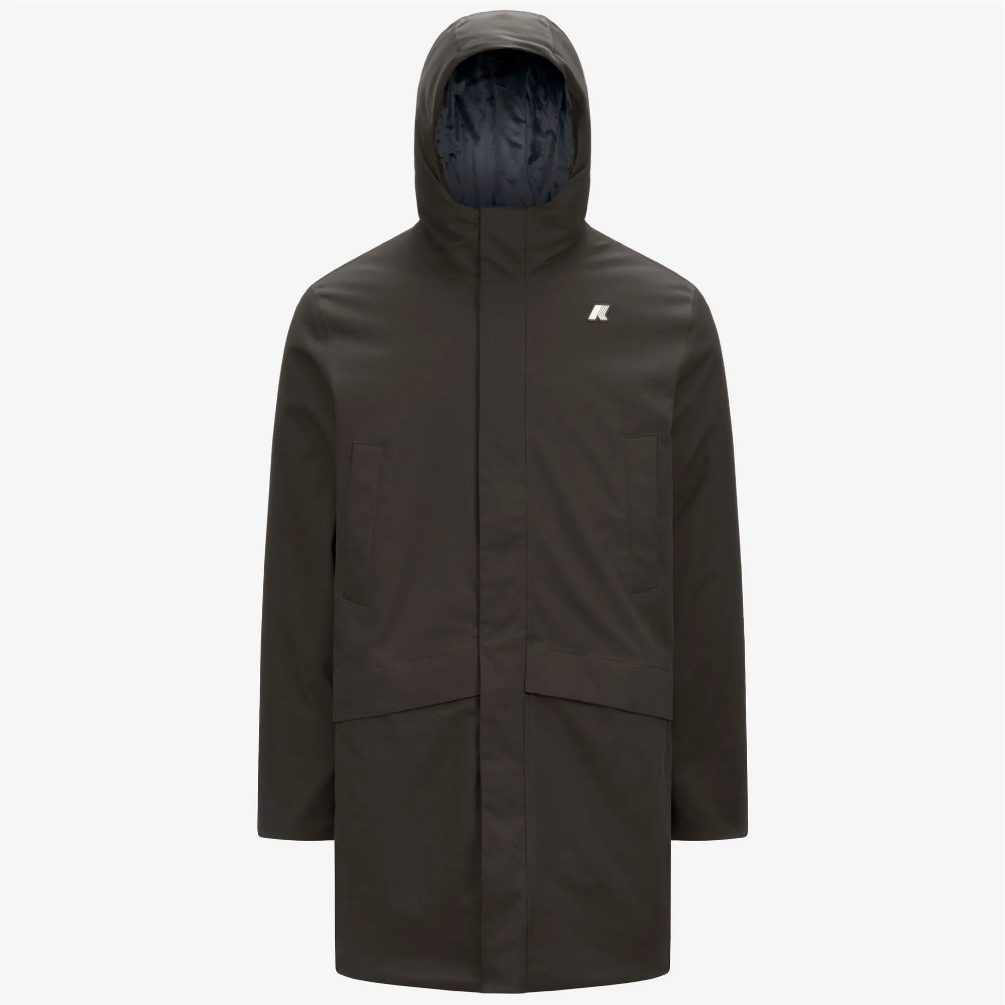 JARNO TWILL MARMOTTA - Jackets - Short - MAN - Black Olive-Blue Airforce sold by K-Way